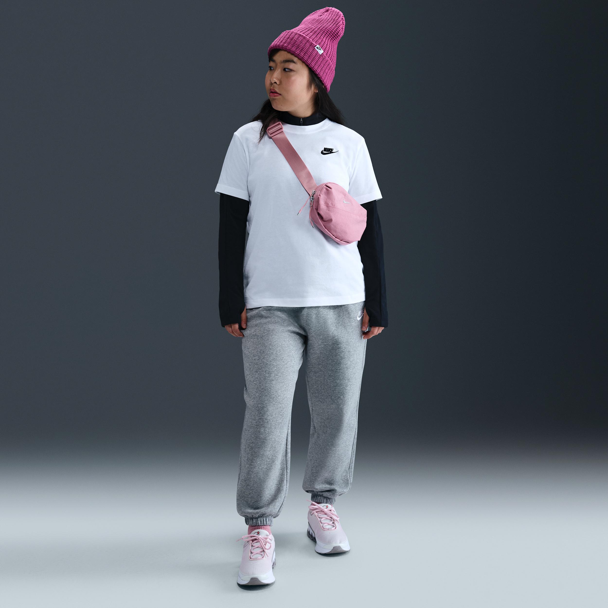Nike Sportswear Club Fleece Big Kids' Loose Pants (Extended Size) by NIKE