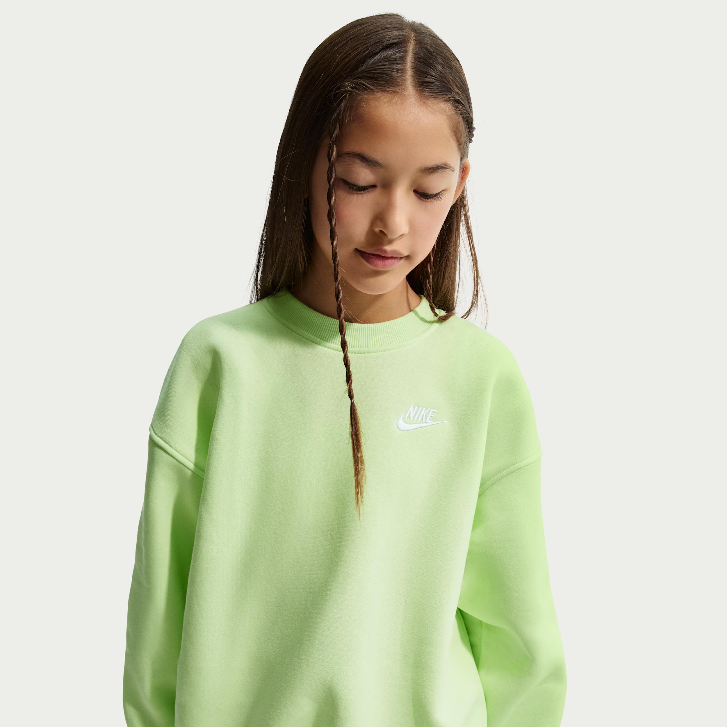 Nike Sportswear Club Fleece Big Kids' Oversized Sweatshirt by NIKE