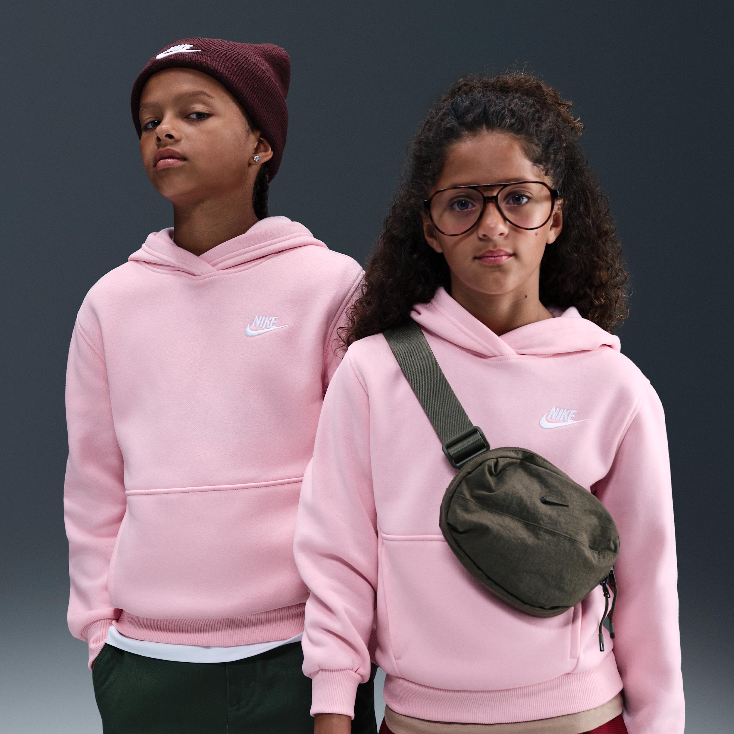 Nike Sportswear Club Fleece Big Kids' Pullover Hoodie by NIKE