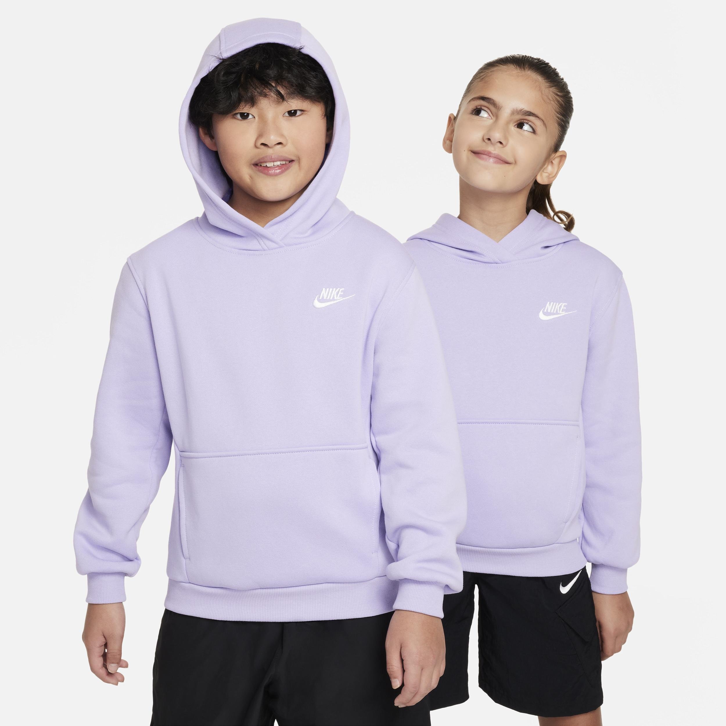 Nike Sportswear Club Fleece Big Kids' Pullover Hoodie by NIKE
