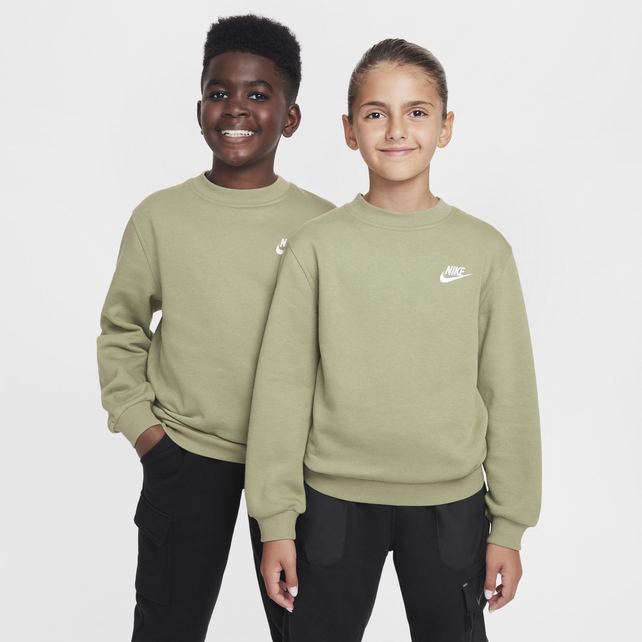 Nike Sportswear Club Fleece Big Kids' Sweatshirt by NIKE