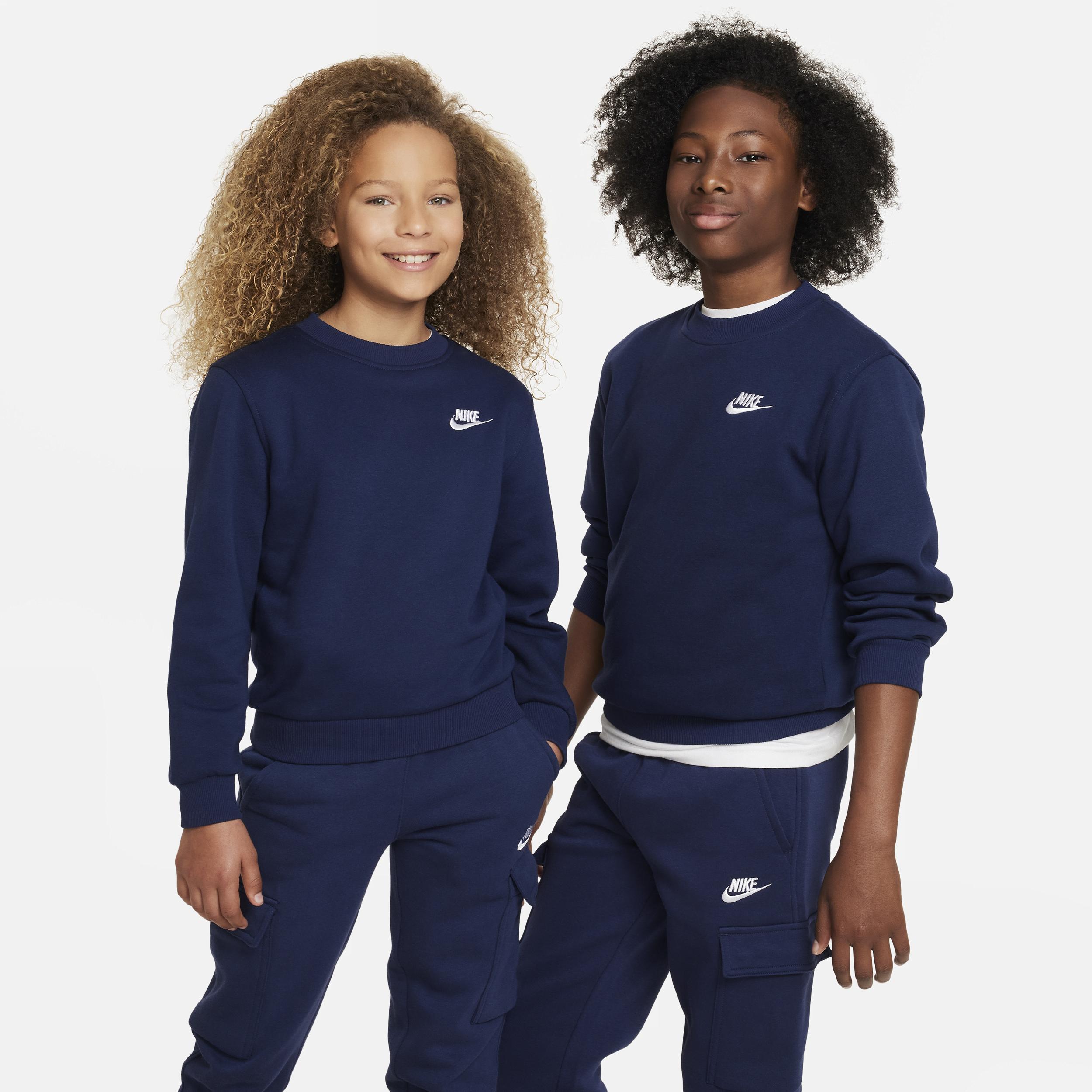 Nike Sportswear Club Fleece Big Kids' Sweatshirt by NIKE