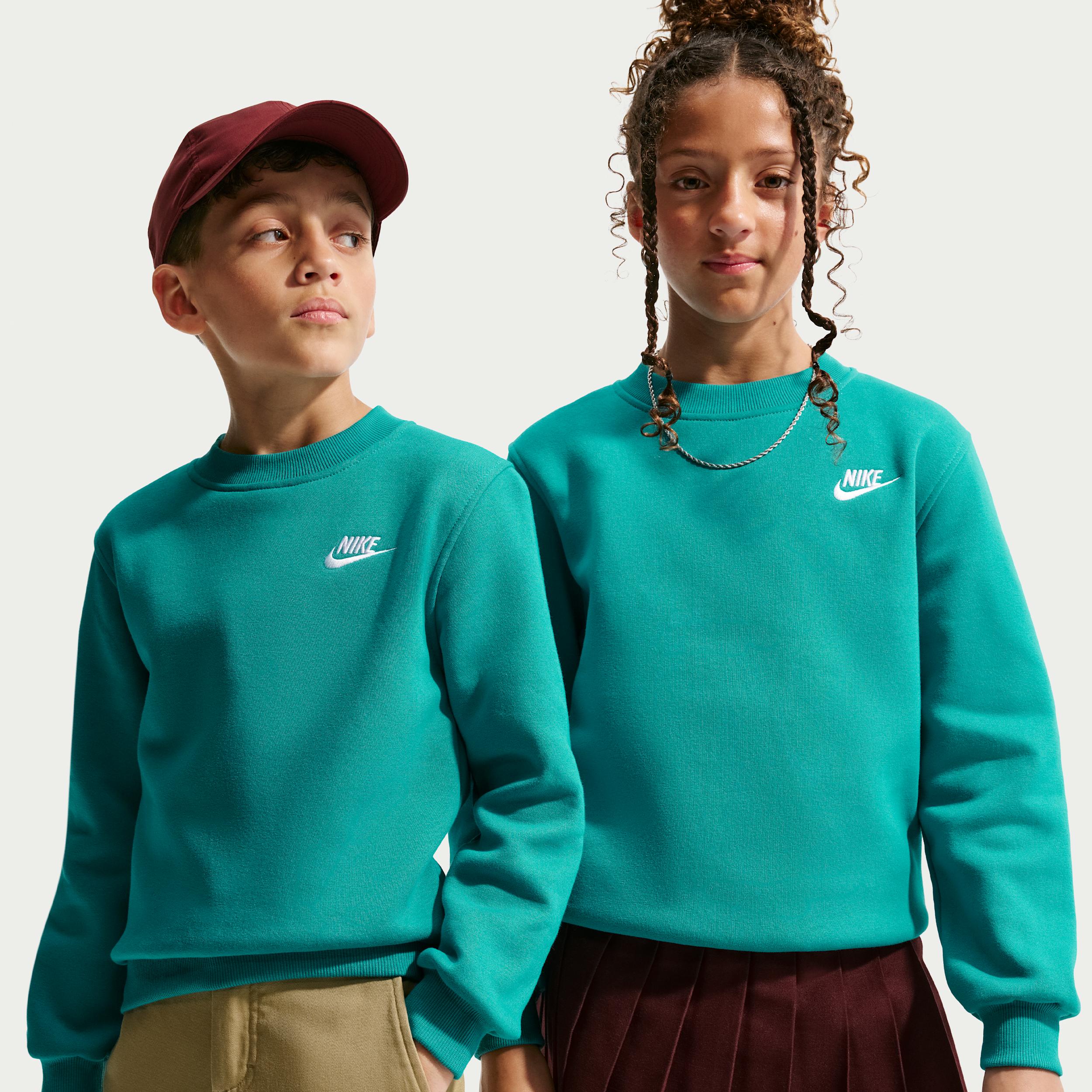 Nike Sportswear Club Fleece Big Kids' Sweatshirt by NIKE