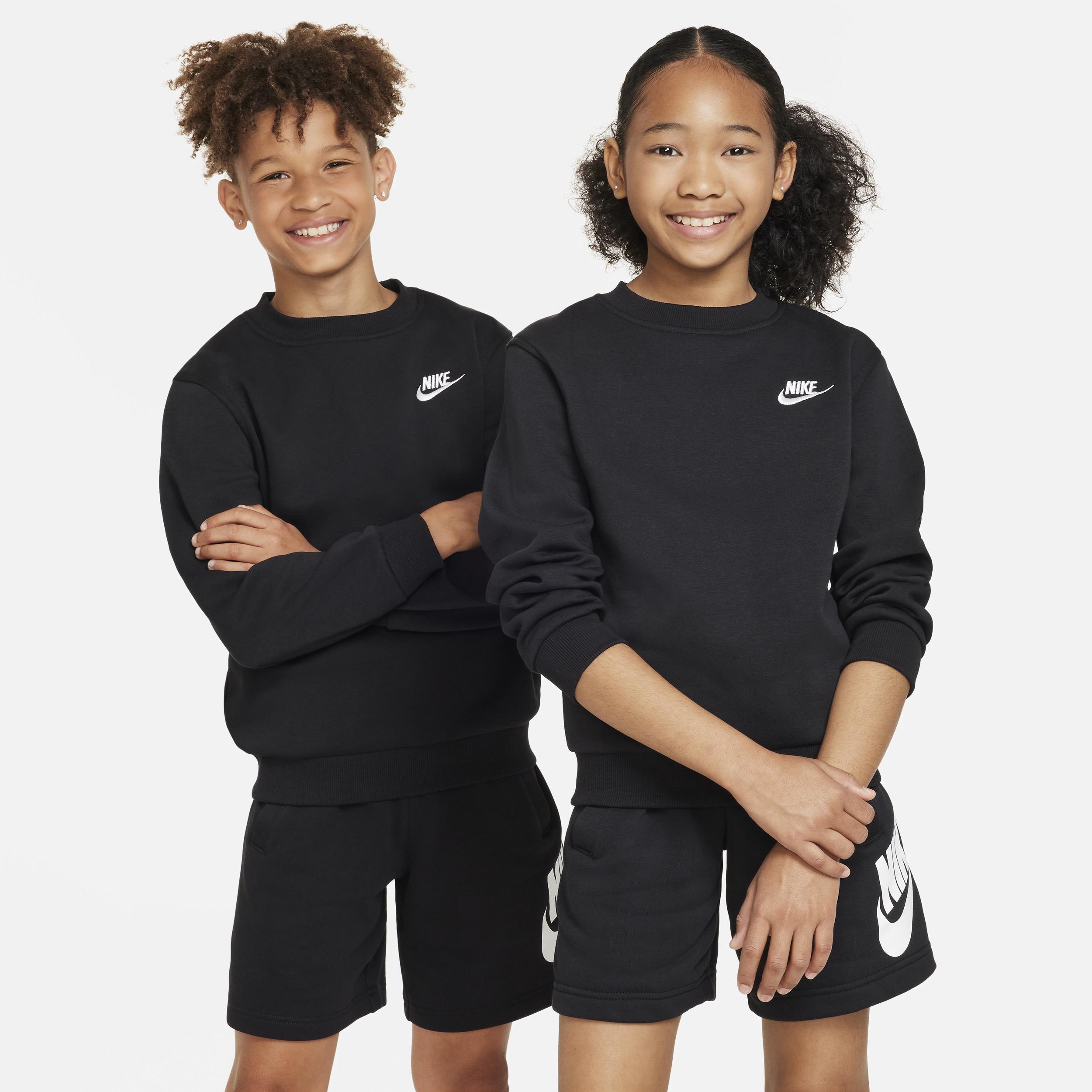 Nike Sportswear Club Fleece Big Kids' Sweatshirt by NIKE