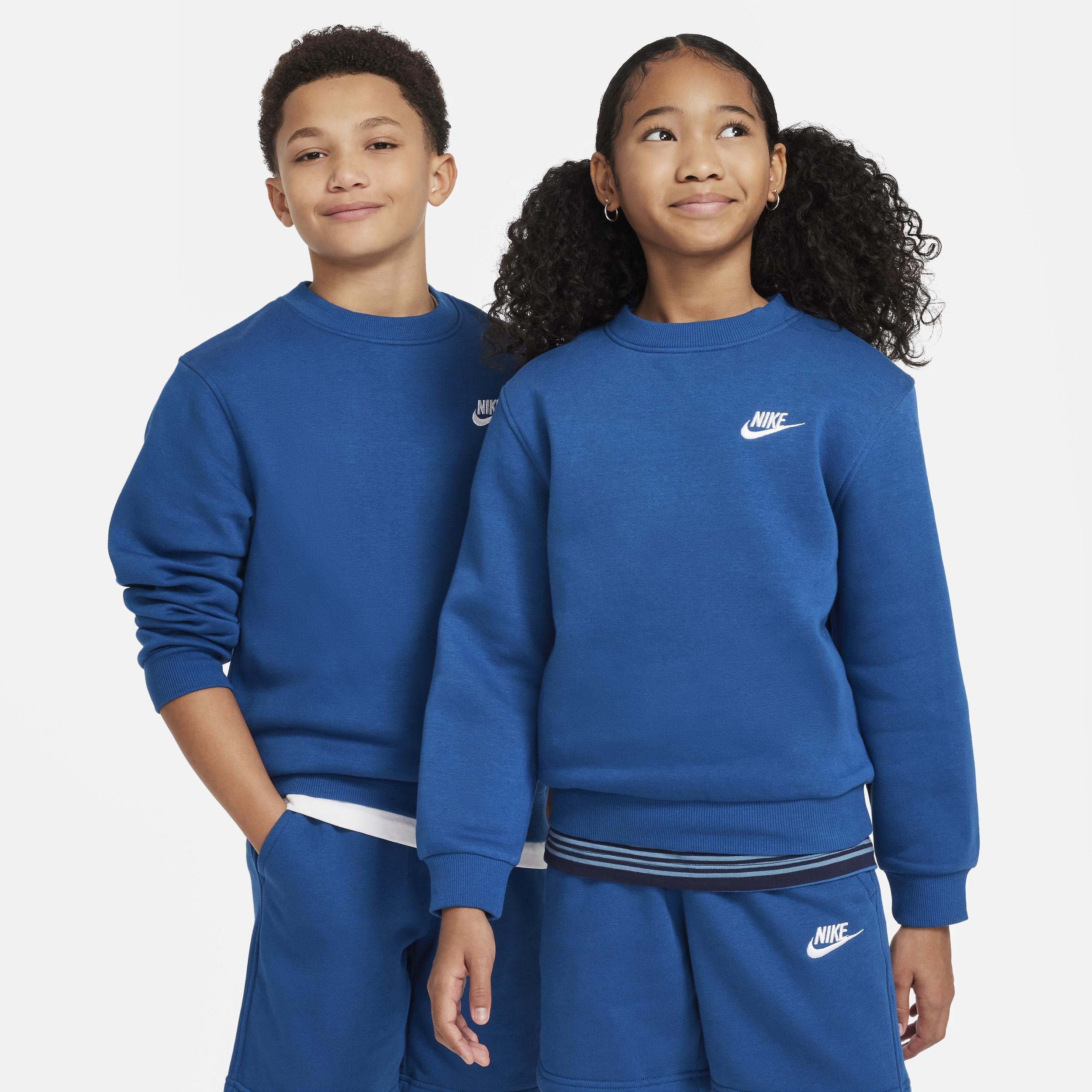 Nike Sportswear Club Fleece Big Kids' Sweatshirt by NIKE