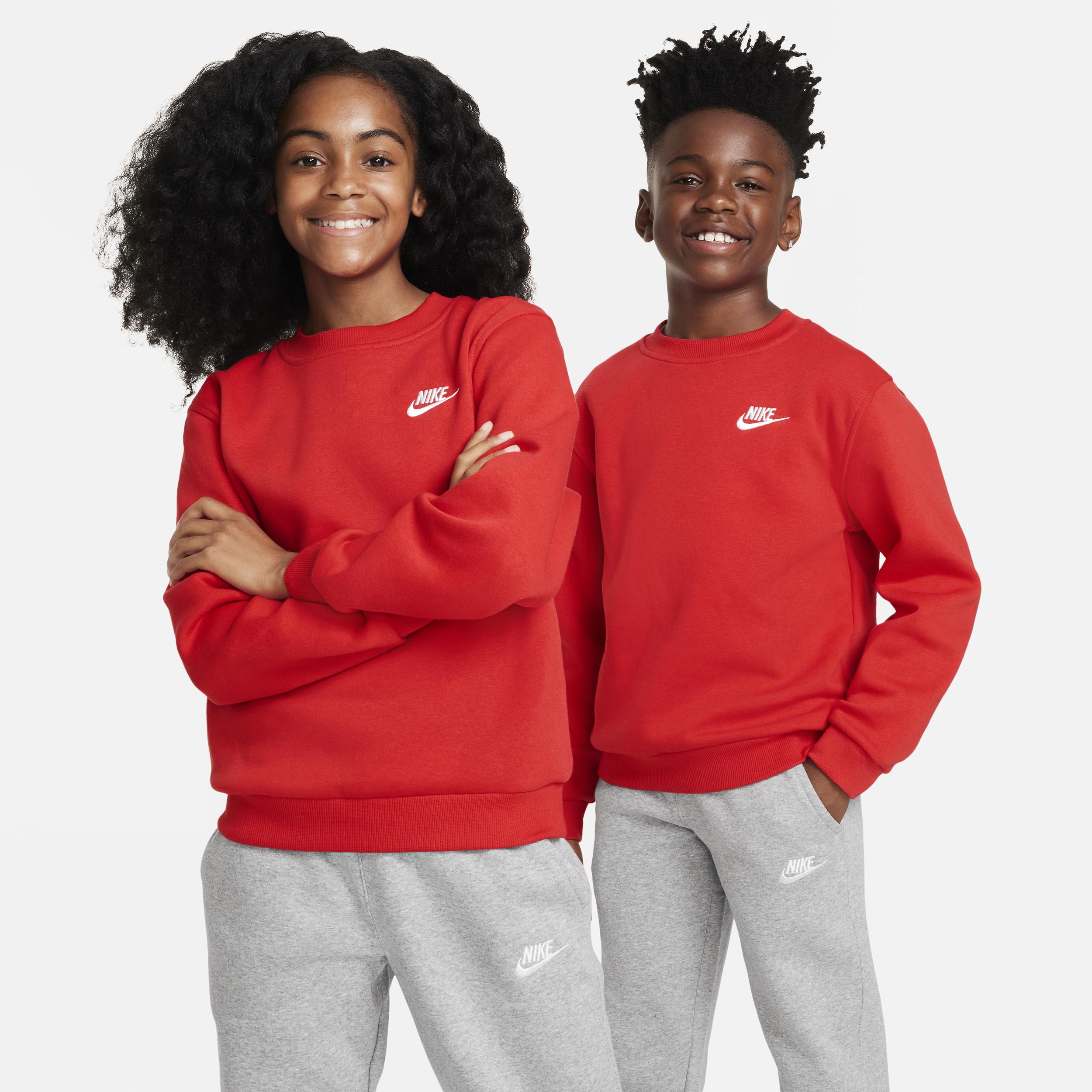 Nike Sportswear Club Fleece Big Kids' Sweatshirt by NIKE