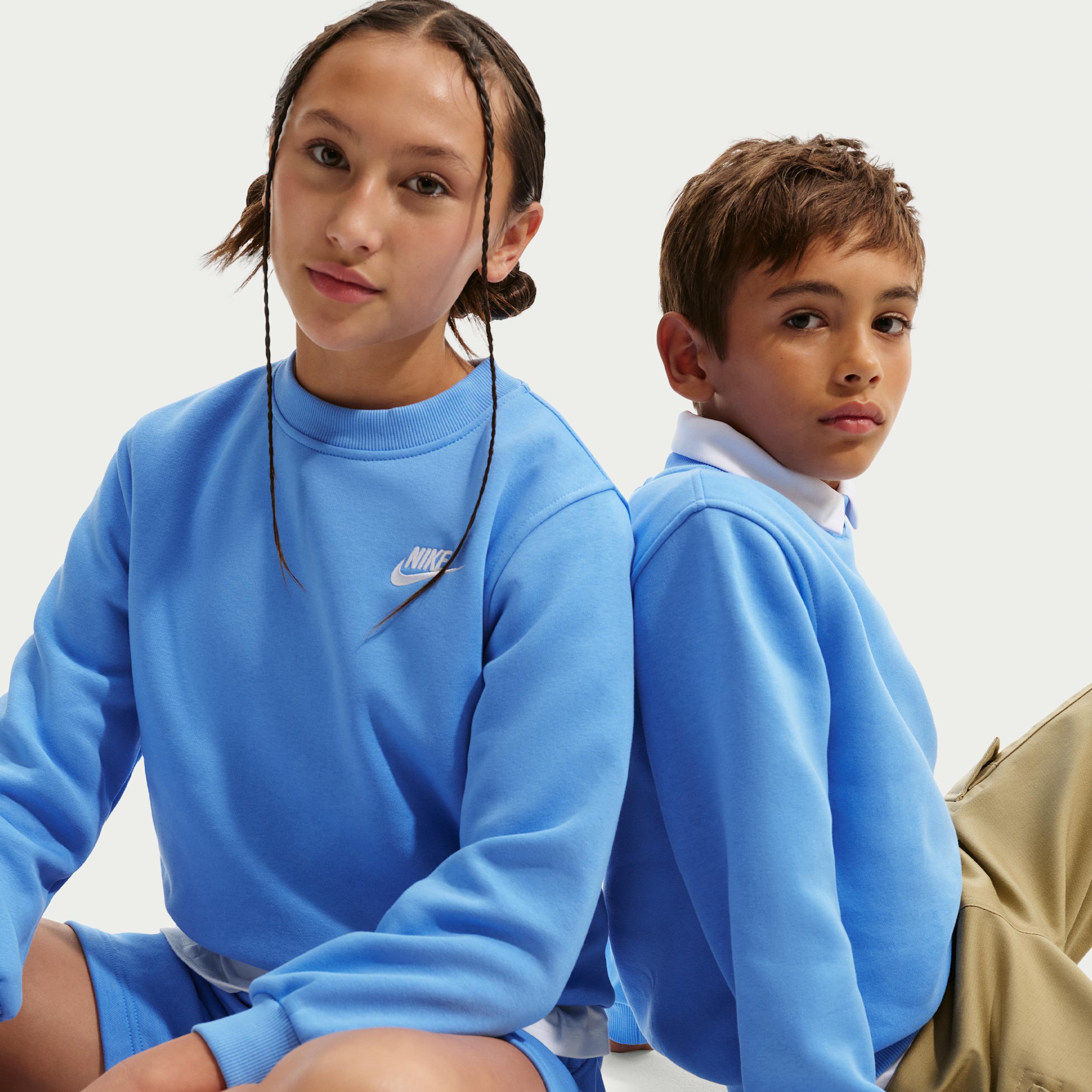Nike Sportswear Club Fleece Big Kids' Sweatshirt by NIKE