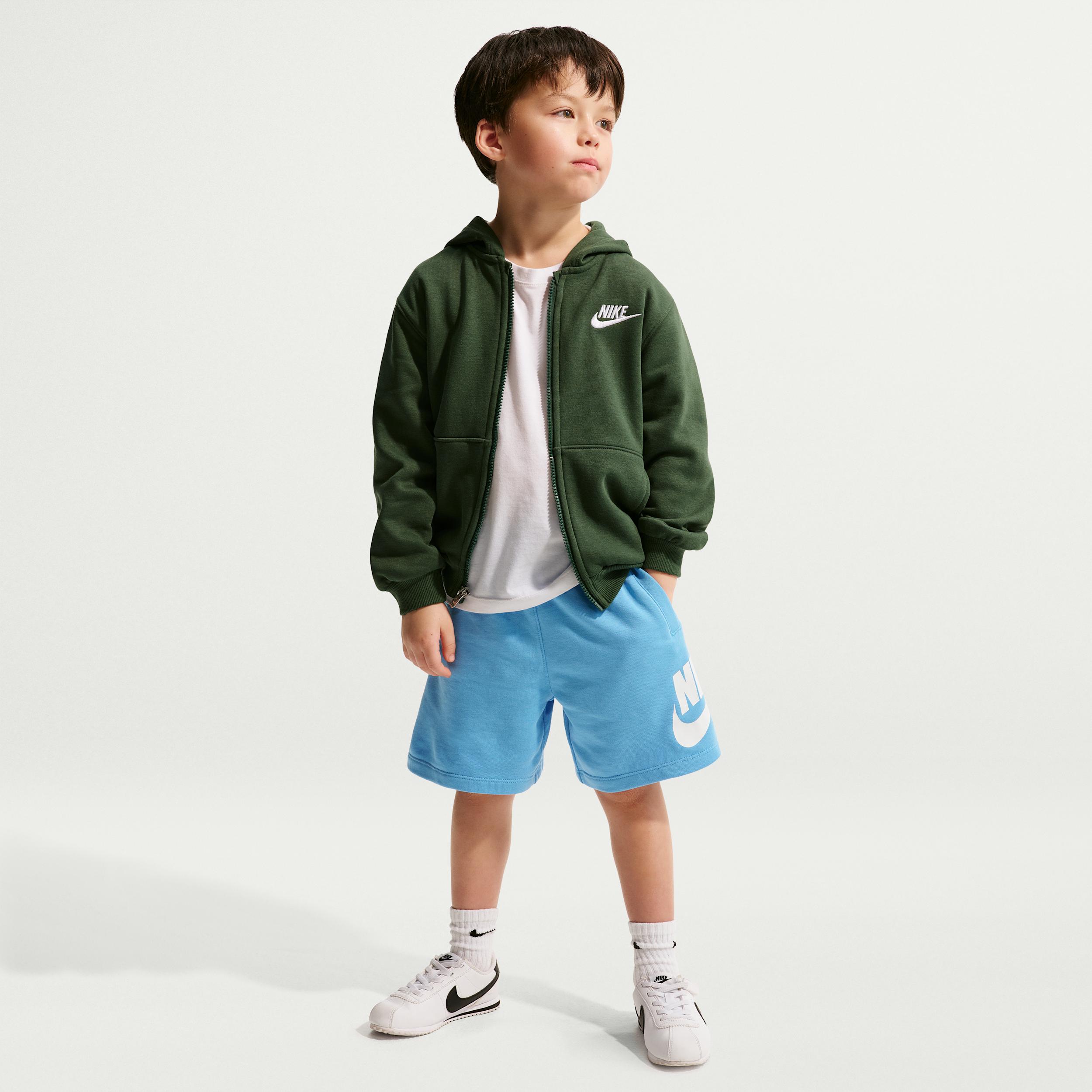 Nike Sportswear Club French Terry Little Kids' Shorts by NIKE