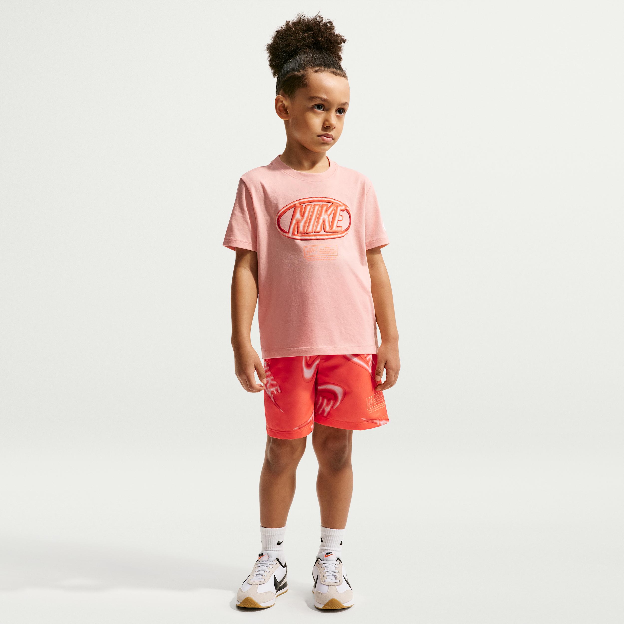 Nike Sportswear Club Little Kids' 2-Piece Floatie T-Shirt and Shorts Set by NIKE