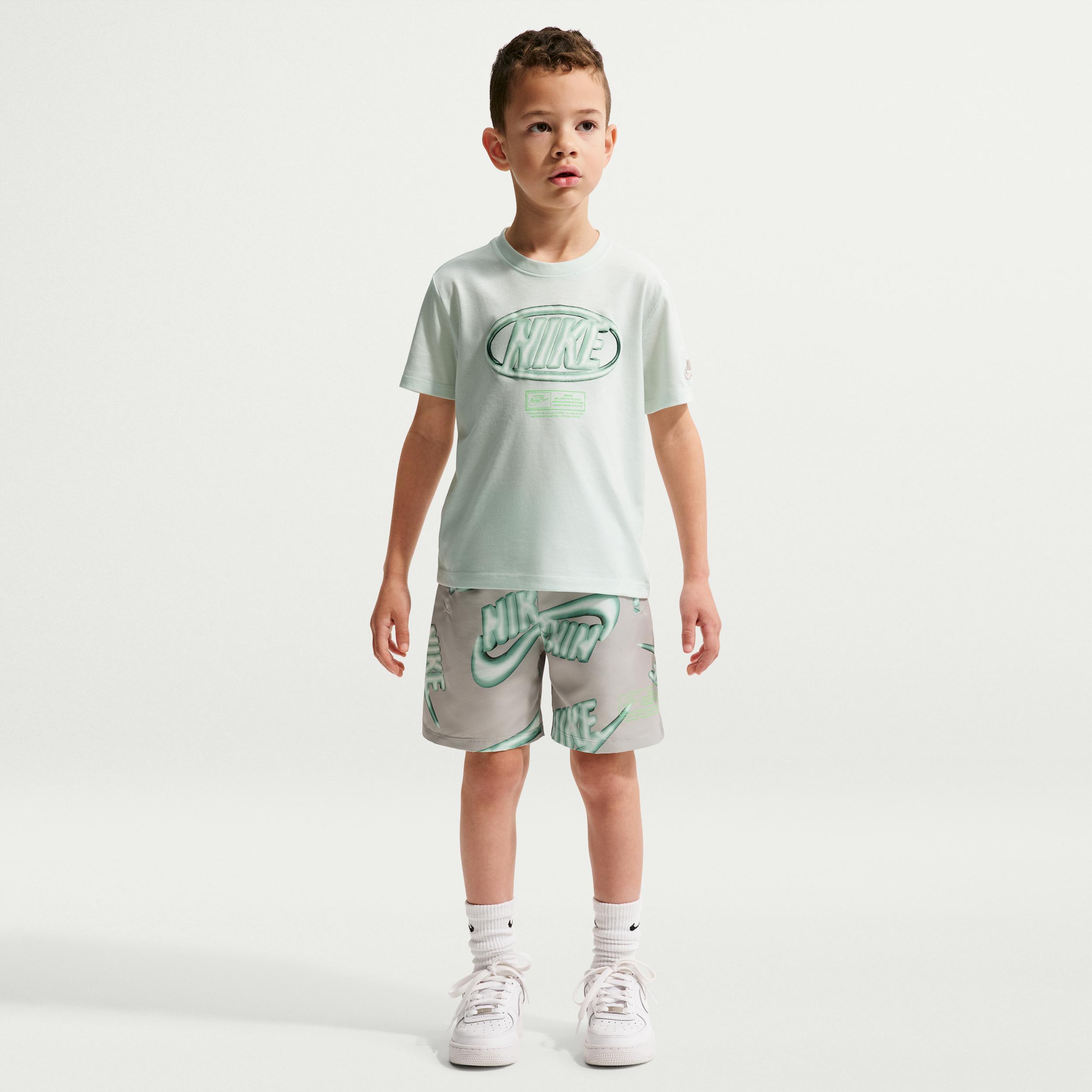 Nike Sportswear Club Little Kids' 2-Piece Floatie T-Shirt and Shorts Set by NIKE