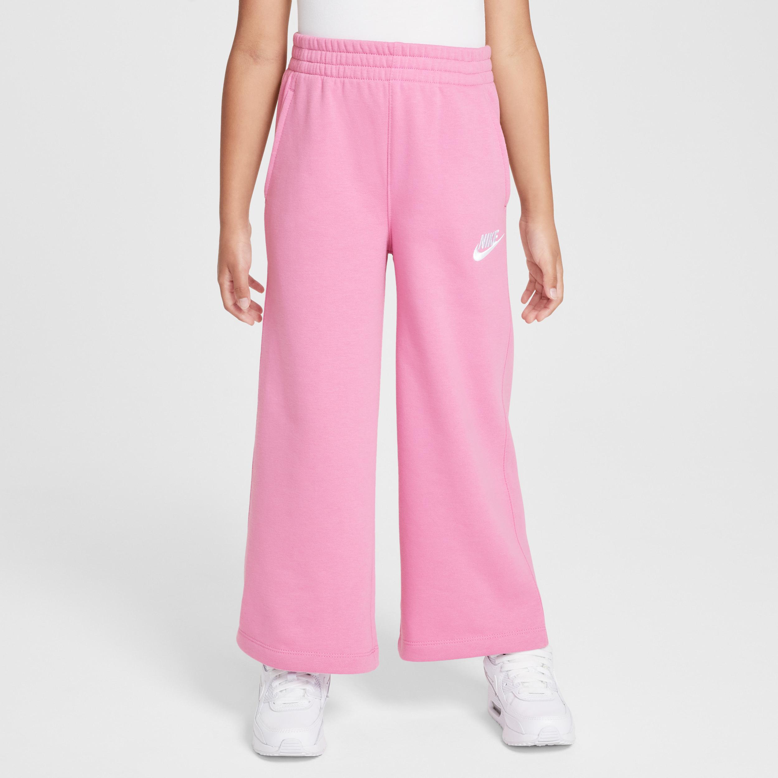 Nike Sportswear Club Little Kids' Fleece Wide Leg Pants by NIKE