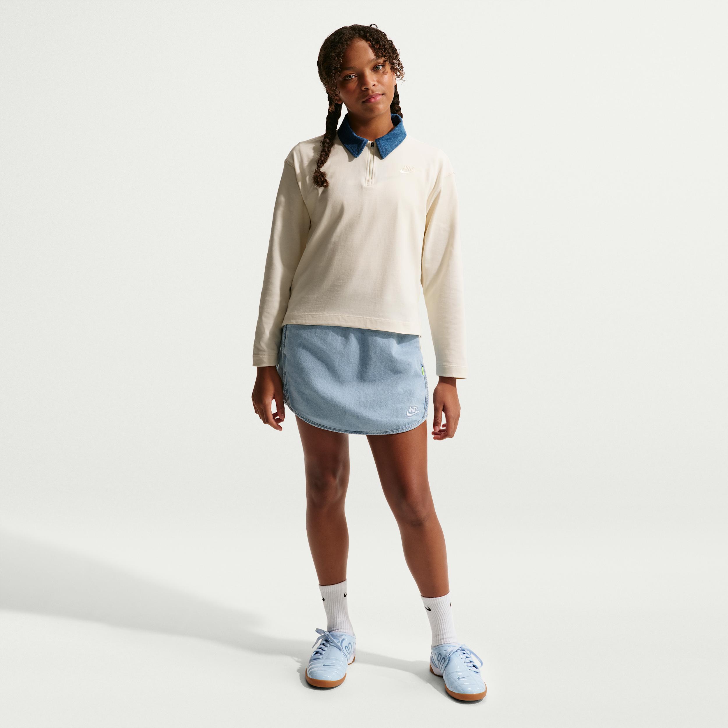 Nike Sportswear Collection Big Kids' (Girls') Denim Skirt by NIKE