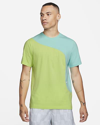 Nike Men's Sportswear Color Clash T-Shirt in Brown - ShopStyle