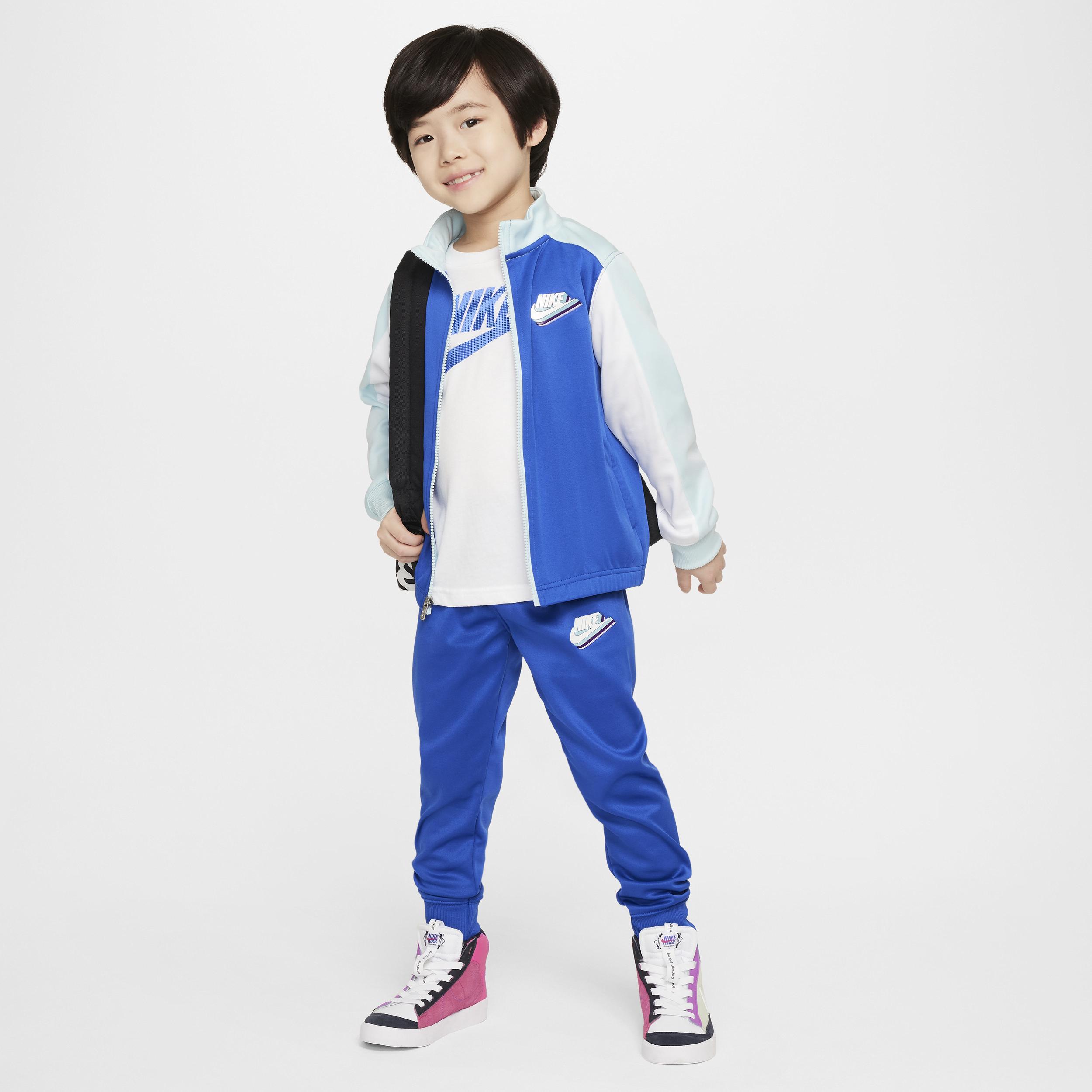 Nike Sportswear Dri-FIT Reimagine Little Kids' Tricot Set by NIKE