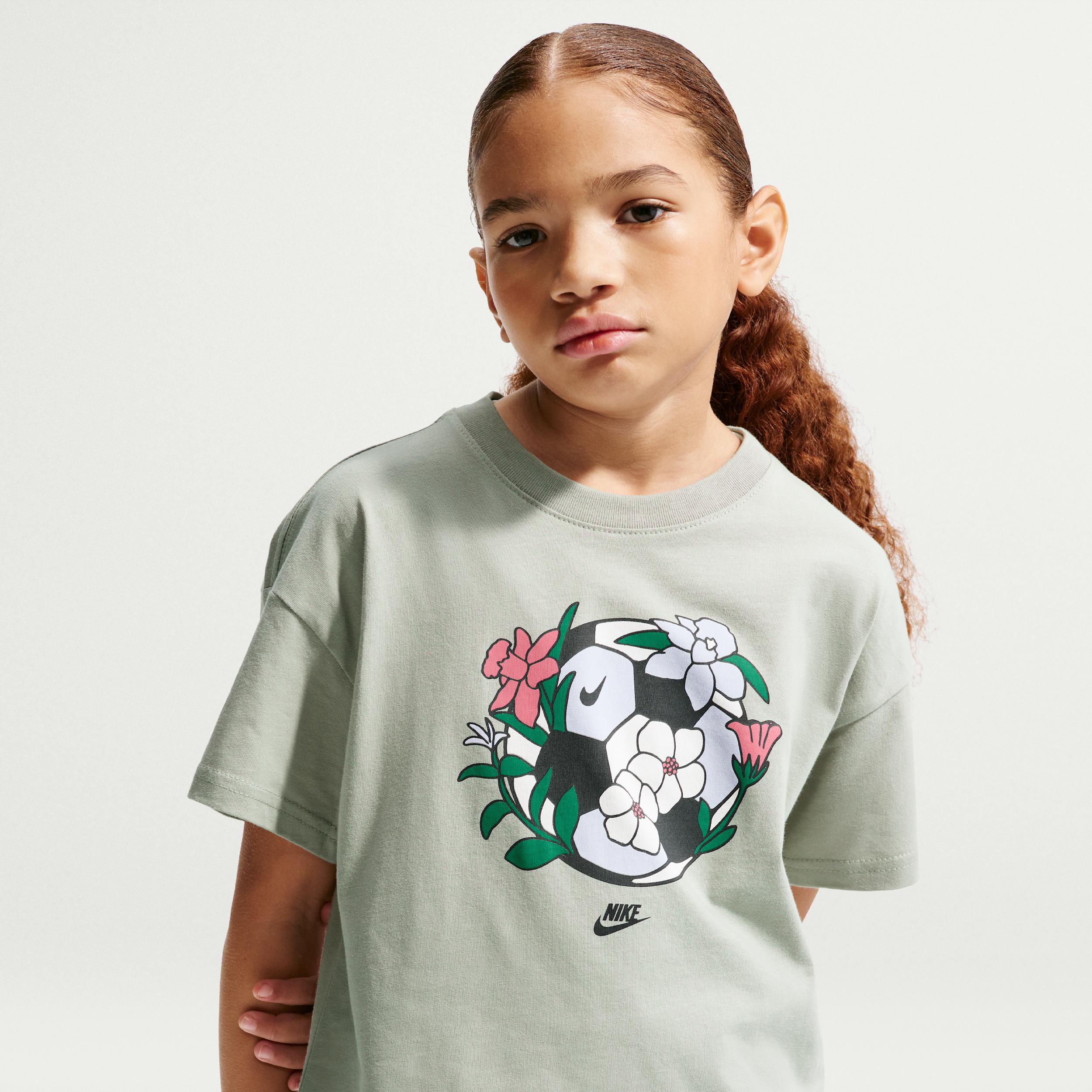 Nike Sportswear Essentials Big Kids' (Girls') Boxy T-Shirt by NIKE