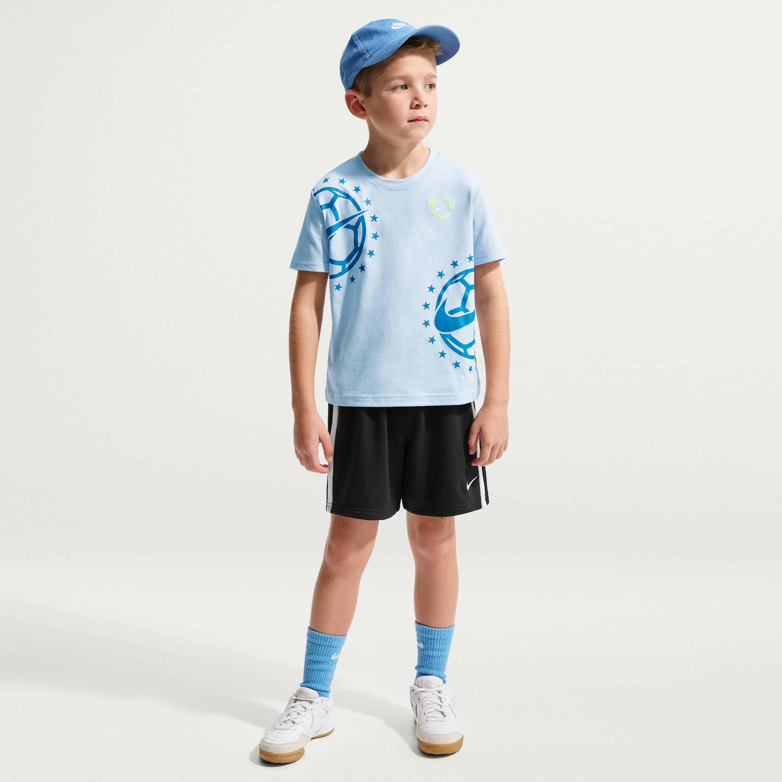 Nike Sportswear Goal Mode Little Kids' French Terry Shorts by NIKE