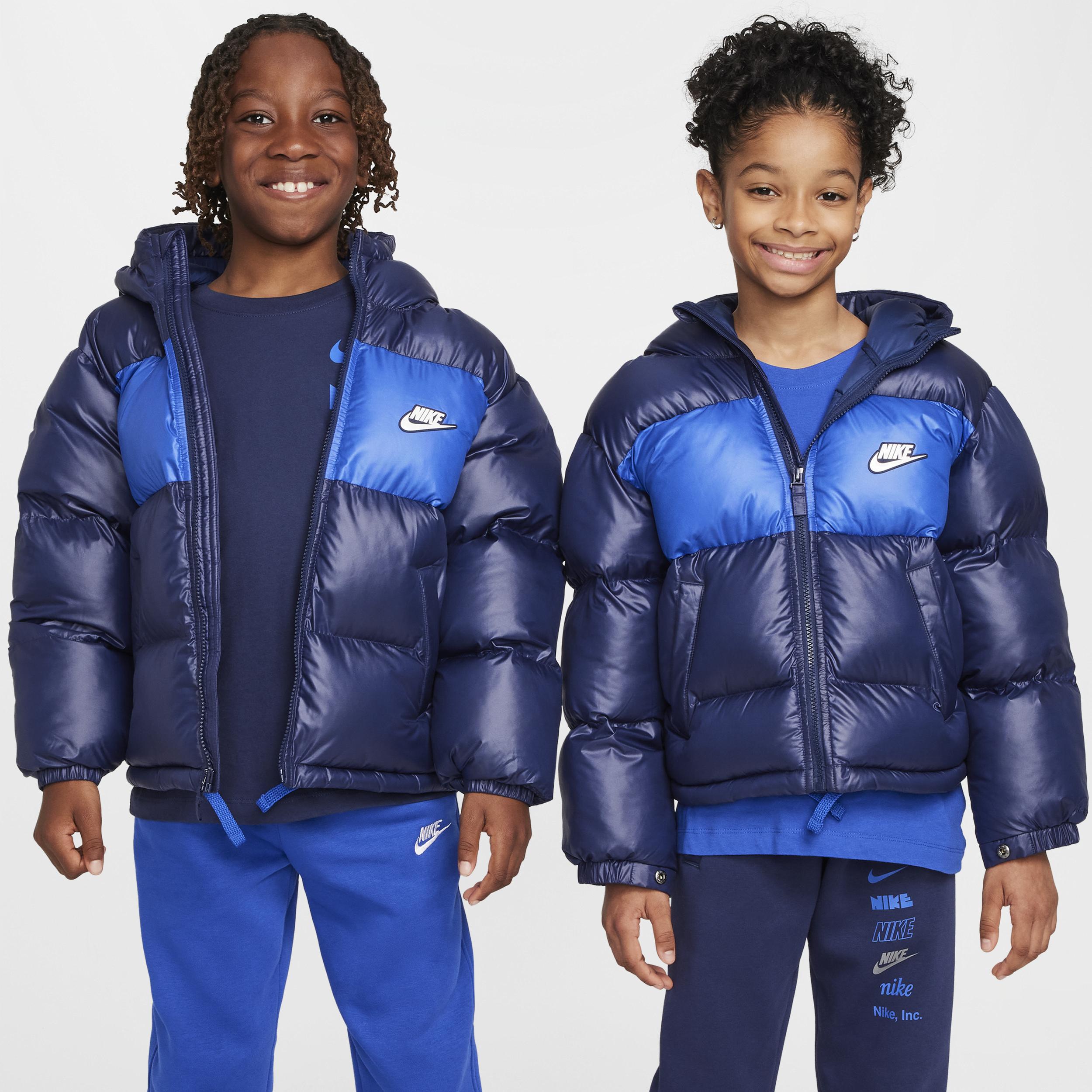 Nike Sportswear Heavyweight Synthetic Fill EasyOn Big Kids' Therma-FIT Repel Loose Hooded Jacket by NIKE