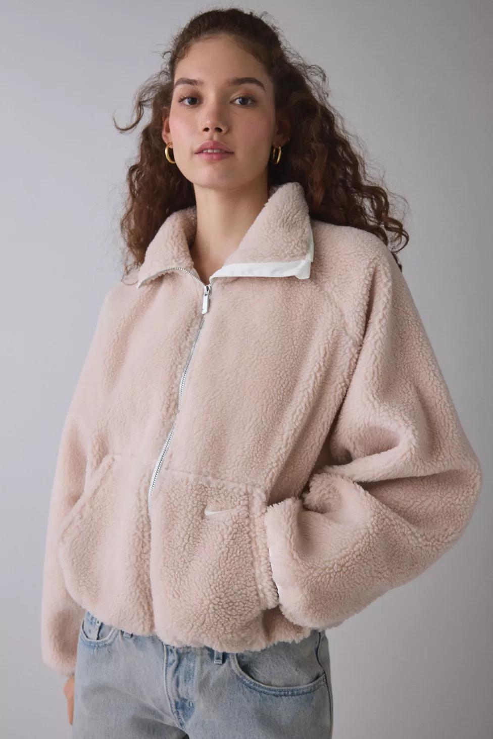 Nike Sportswear High-Pile Fleece Zip-Up Jacket by NIKE