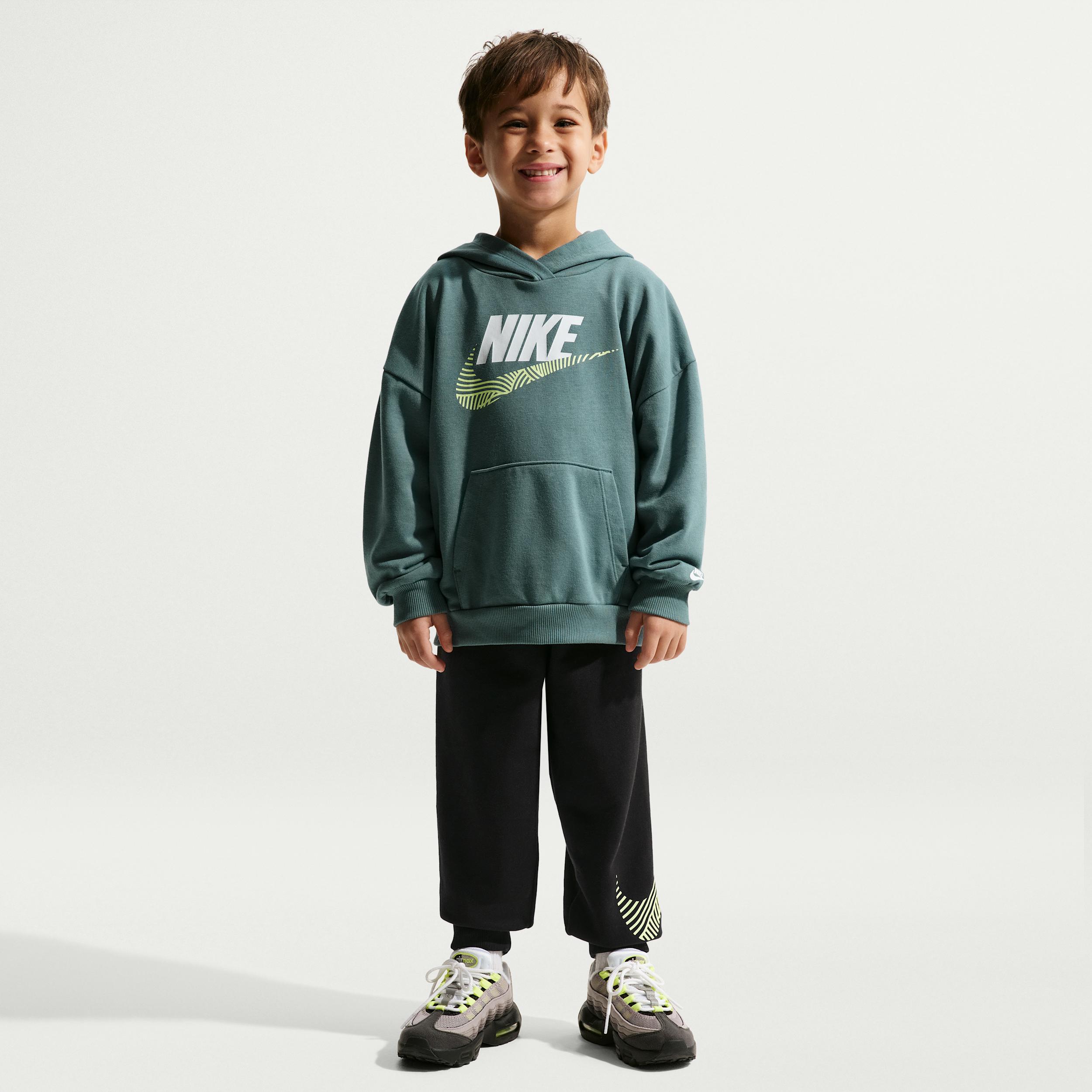 Nike Sportswear In The Zone Little Kids' 2-Piece Oversized French Terry Pullover Set by NIKE