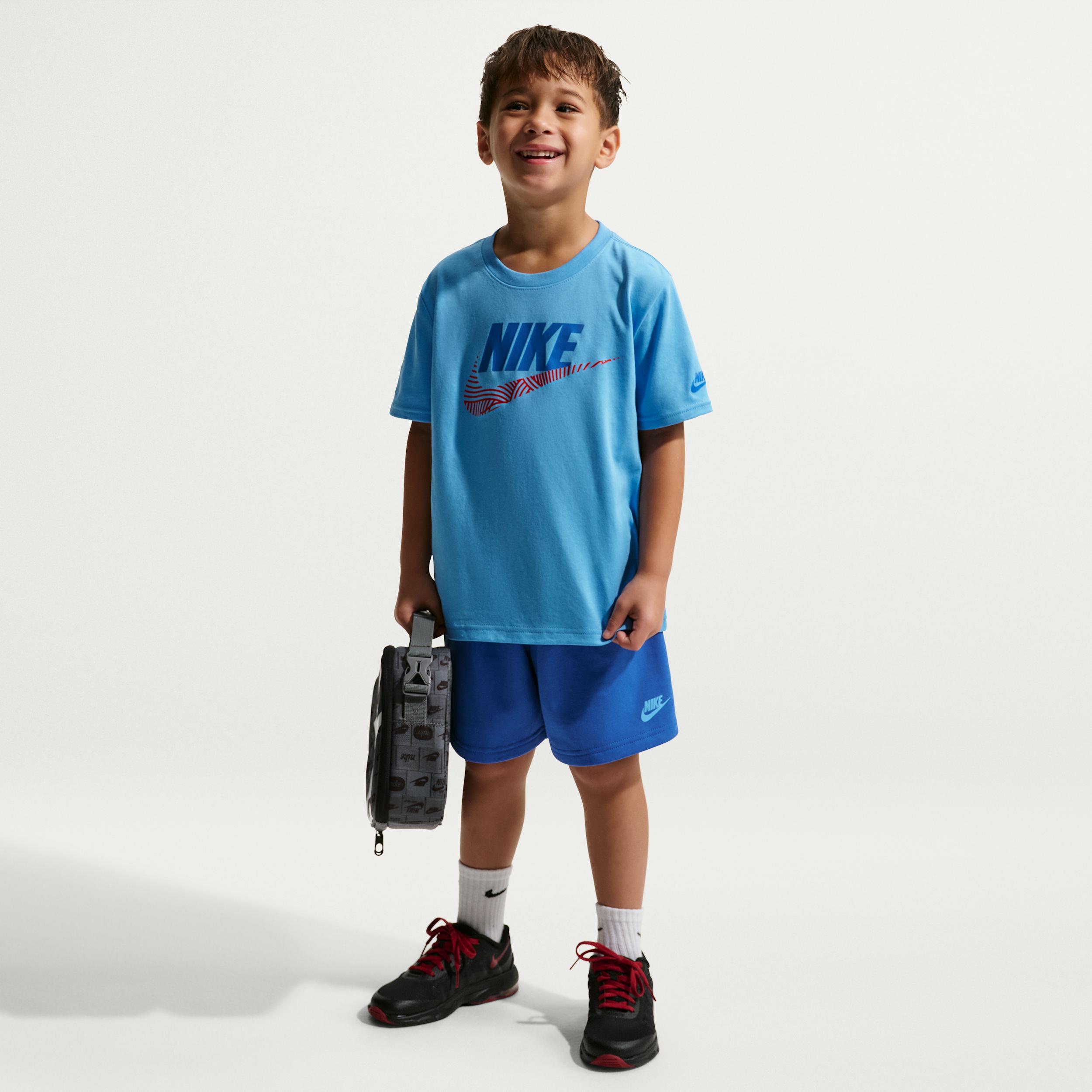 Nike Sportswear In The Zone Little Kids' 2-Piece Relaxed French Terry Shorts Set by NIKE