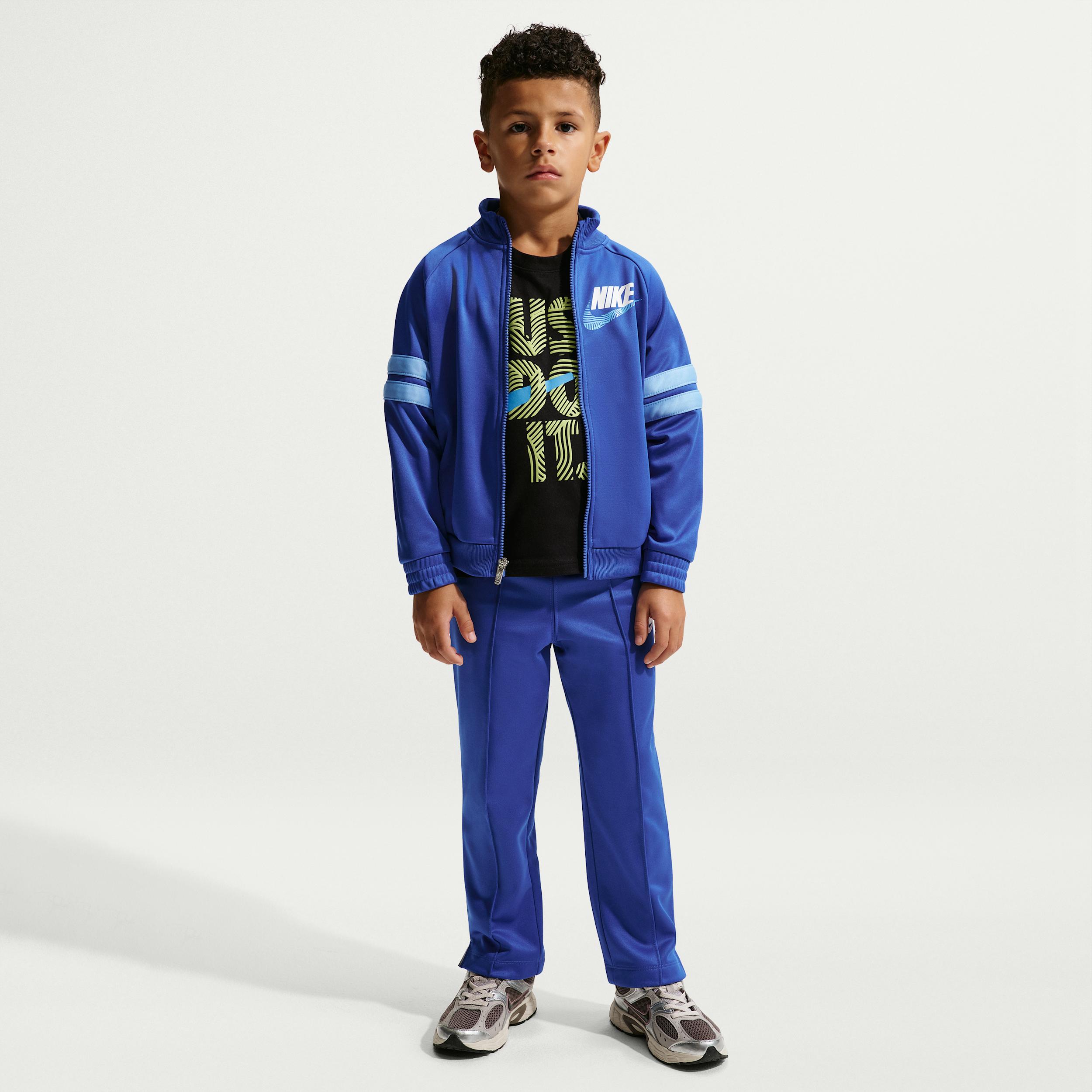 Nike Sportswear In The Zone Little Kids' Dri-FIT 2-Piece Oversized Track Set by NIKE