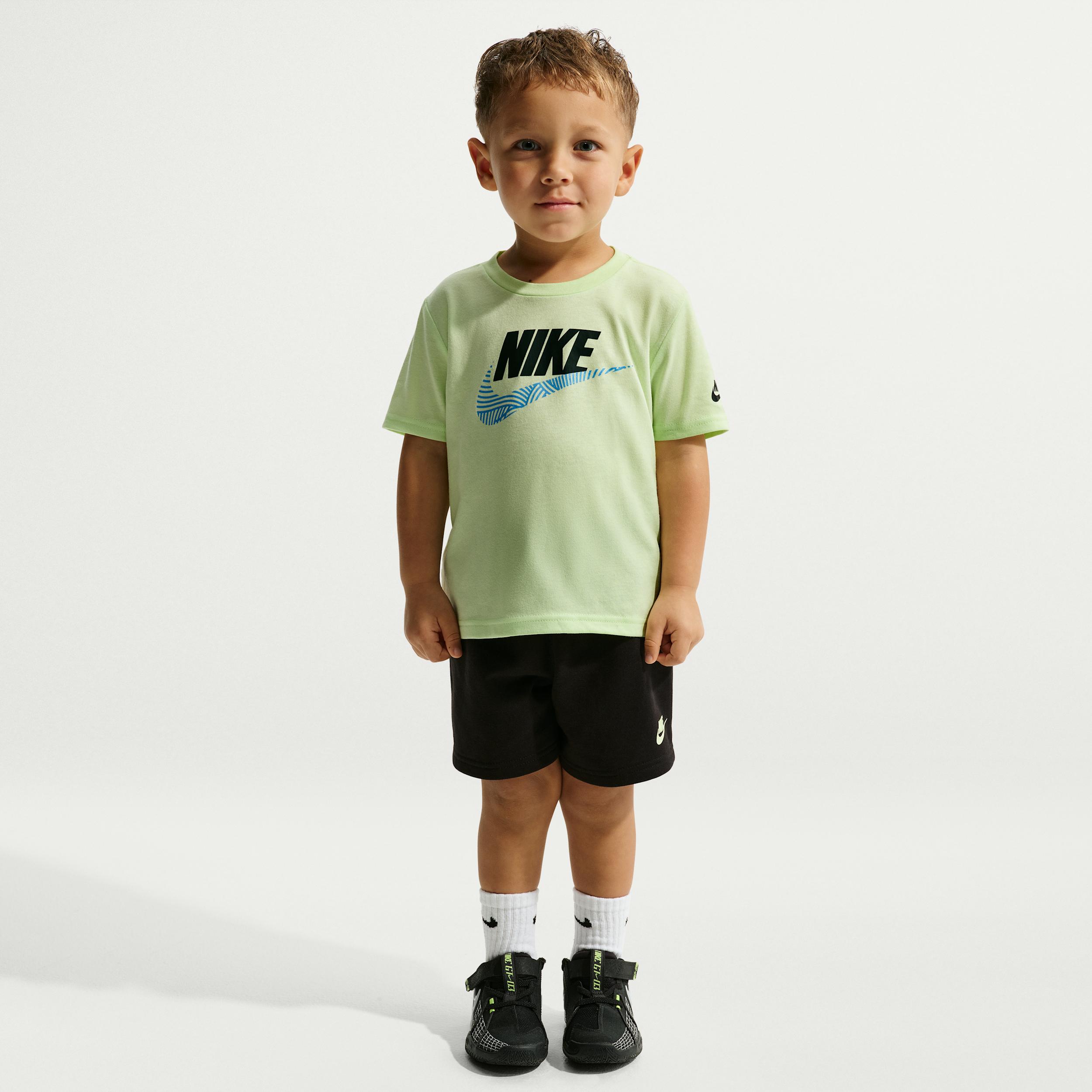 Nike Sportswear In The Zone Toddler 2-Piece Relaxed French Terry Shorts Set by NIKE
