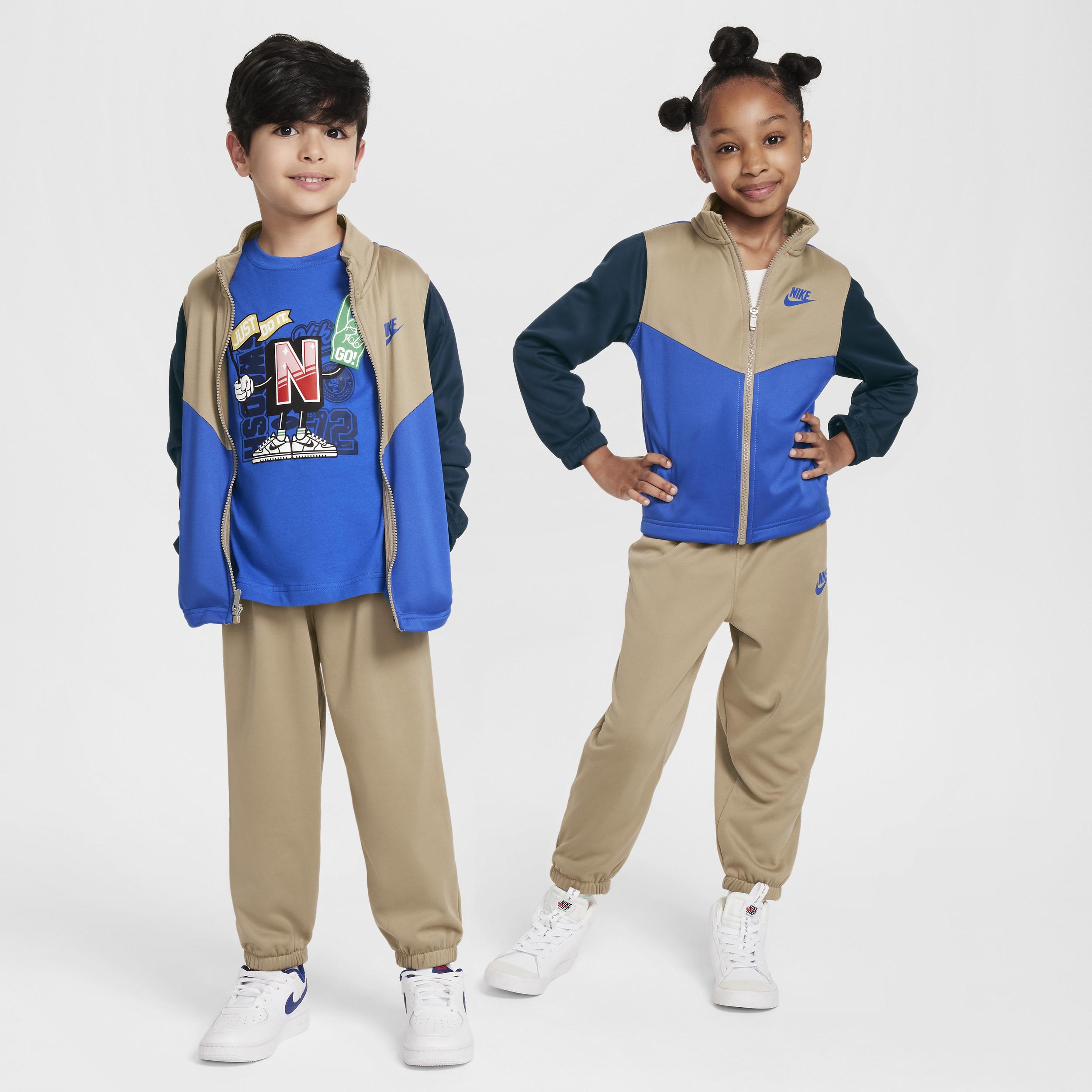 Nike Sportswear Lifestyle Essentials 2-Piece Set Little Kids Dri-FIT Tracksuit by NIKE