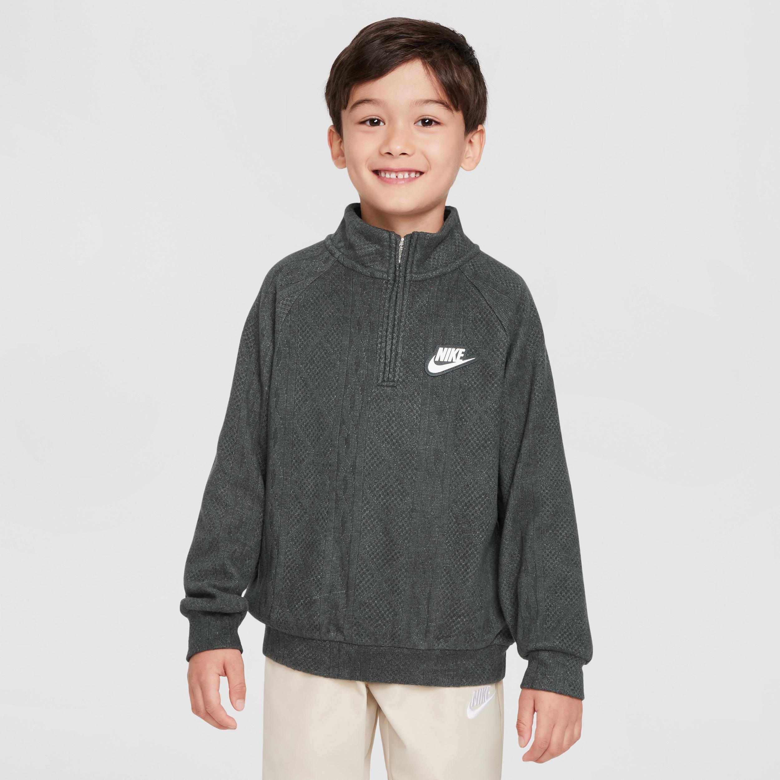 Nike Sportswear Little Kids' Cable Knit Half-Zip by NIKE