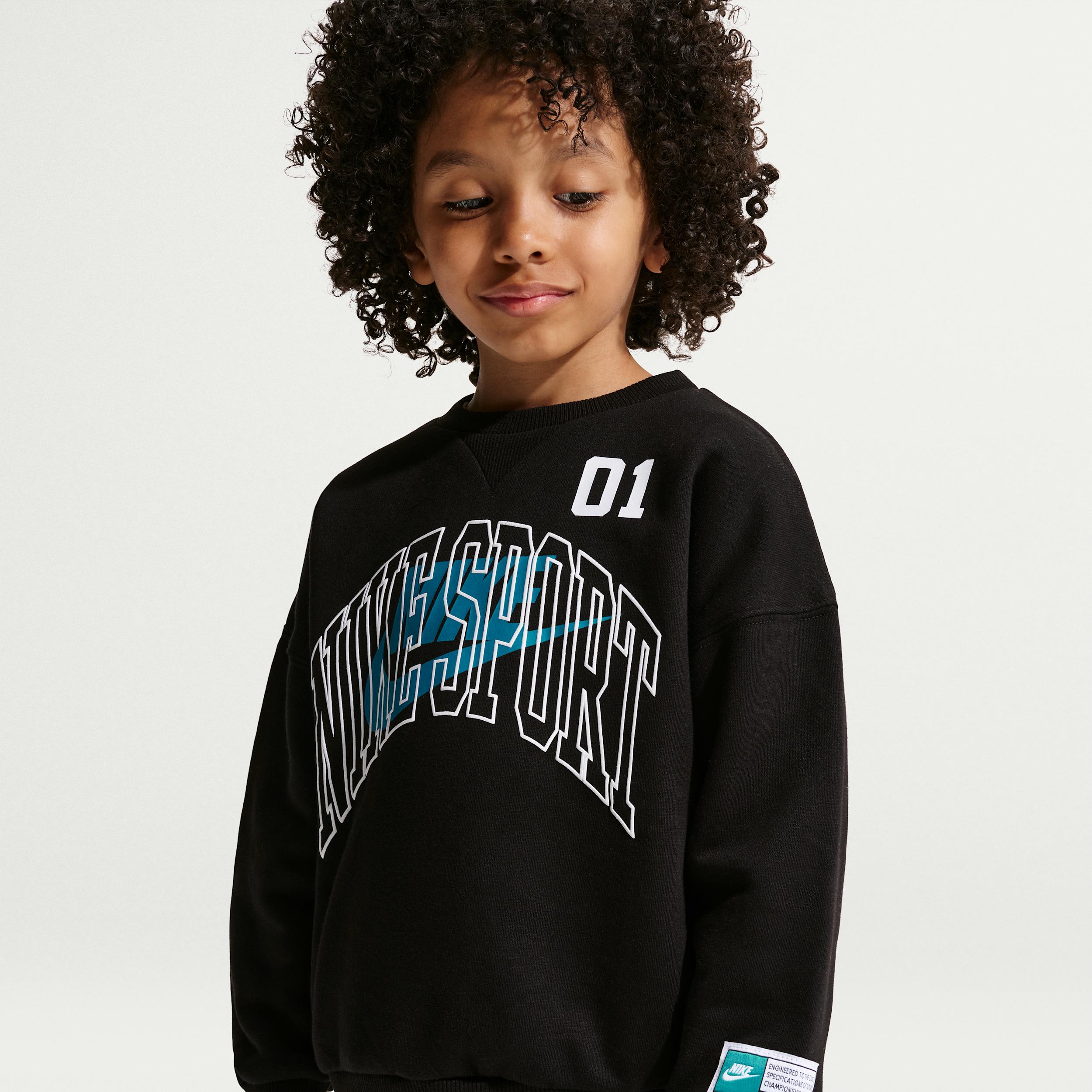 Nike Sportswear Little Kids' Multisport 2-Piece Fleece Crew Set by NIKE