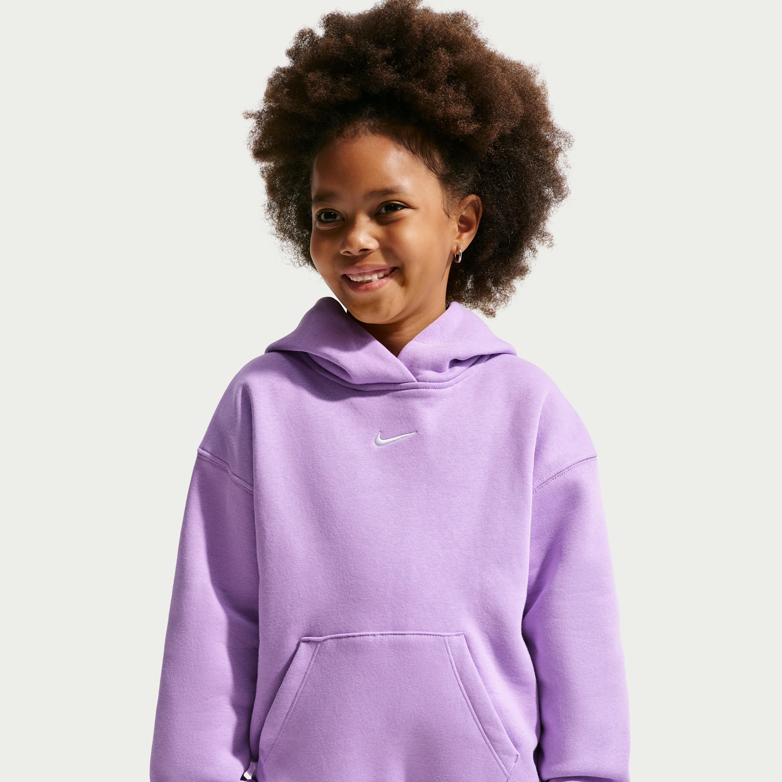 Nike Sportswear Little Kids' Studio Fleece Pullover Hoodie by NIKE