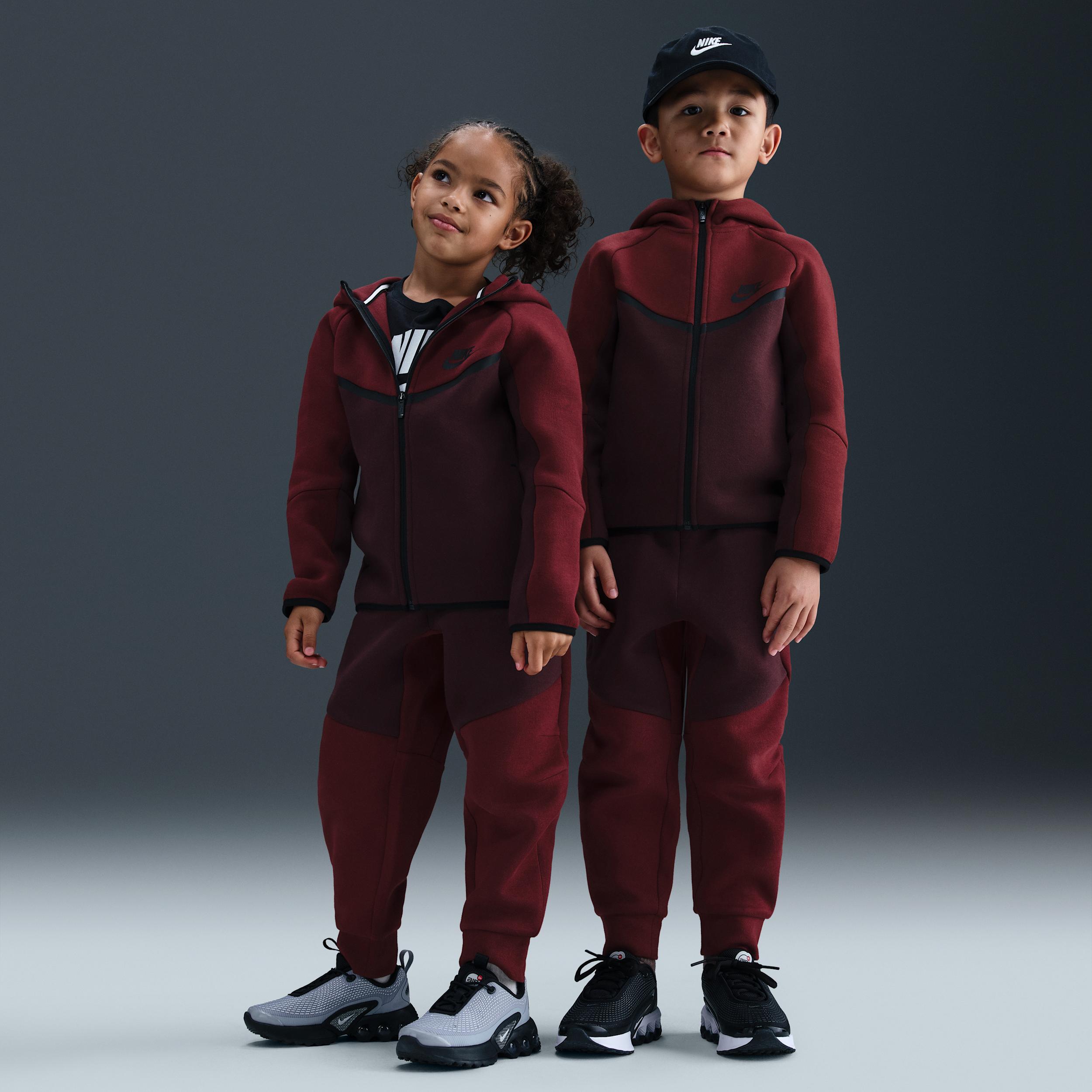 Nike Sportswear Little Kids' Tech Fleece 2-Piece Full-Zip Set by NIKE Nike Sportswear Little Kids' Tech Fleece 2-Piece Full-Zip Set by NIKE