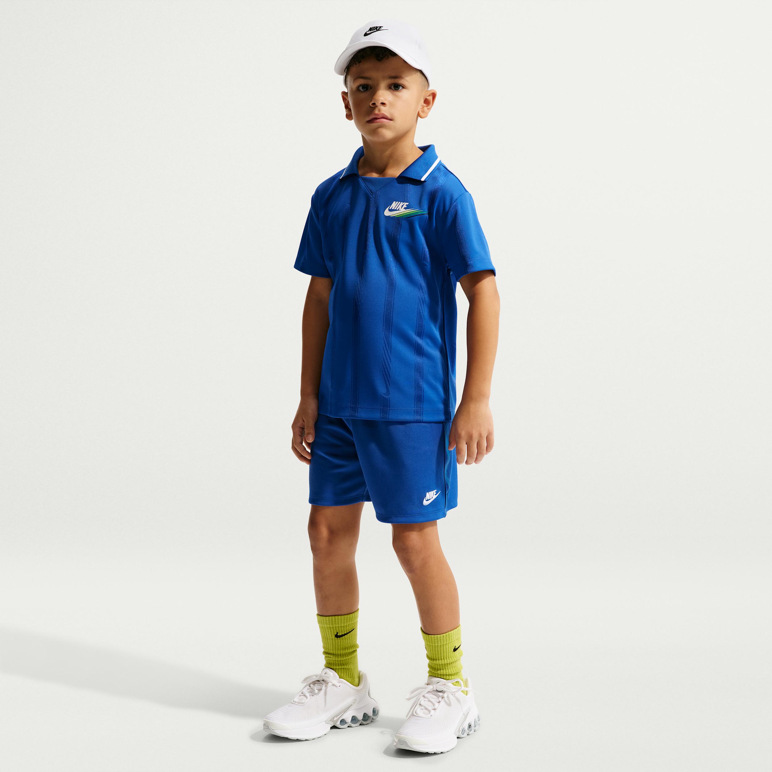 Nike Sportswear Little Kids' Victory Lap 2-Piece Mesh Shorts Set by NIKE