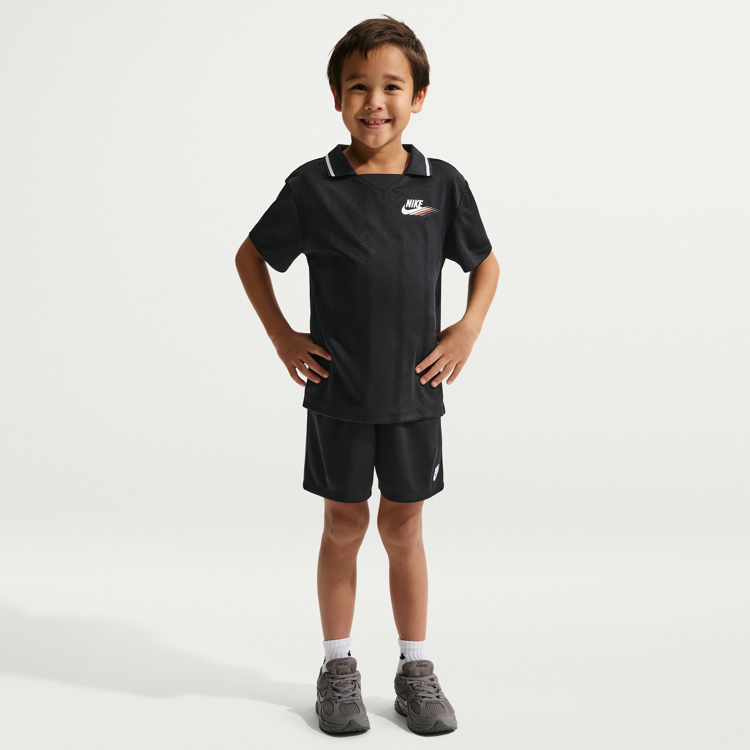 Nike Sportswear Little Kids' Victory Lap 2-Piece Mesh Shorts Set by NIKE
