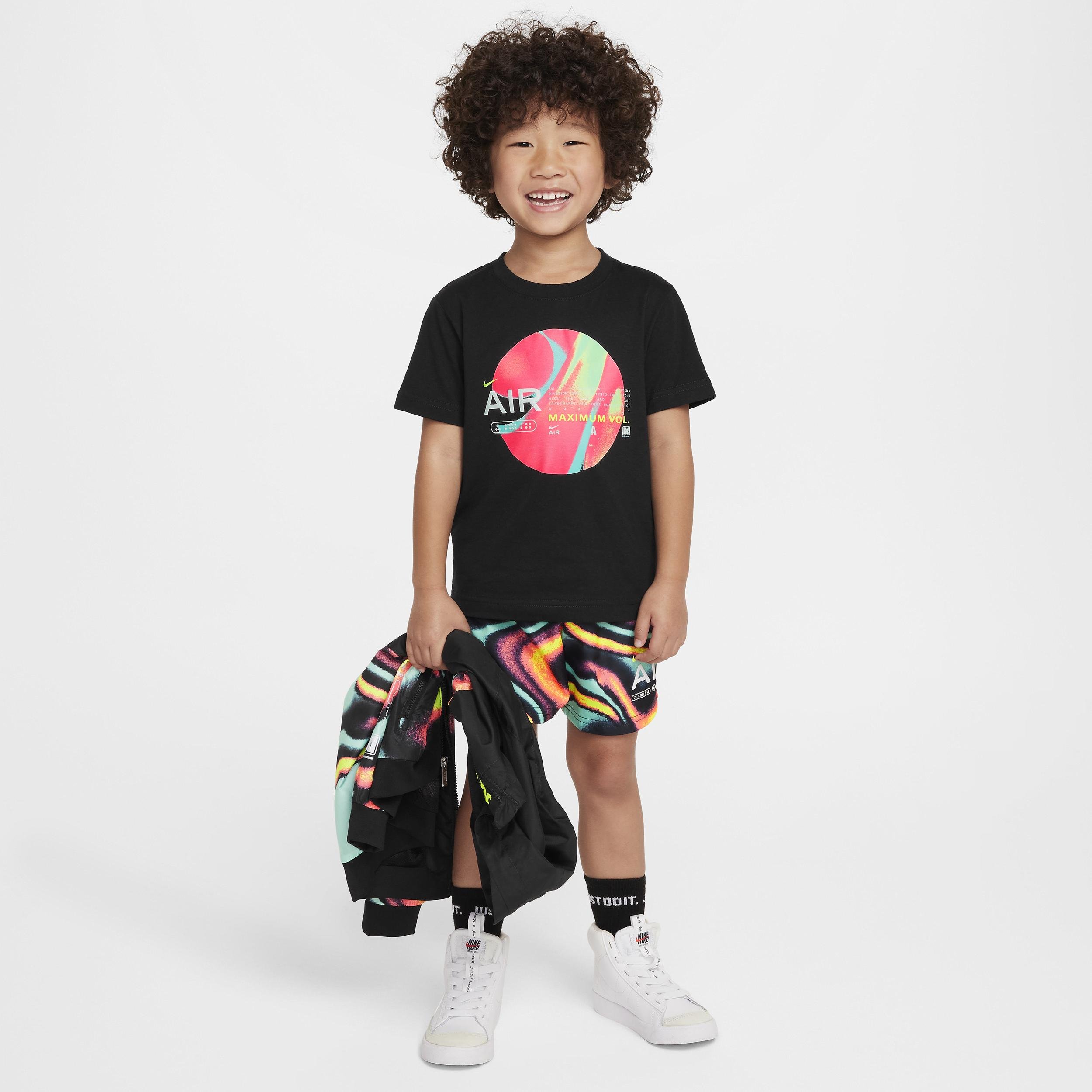 Nike Sportswear Maximum Volume Little Kids' Woven Dri-FIT Shorts Set by NIKE