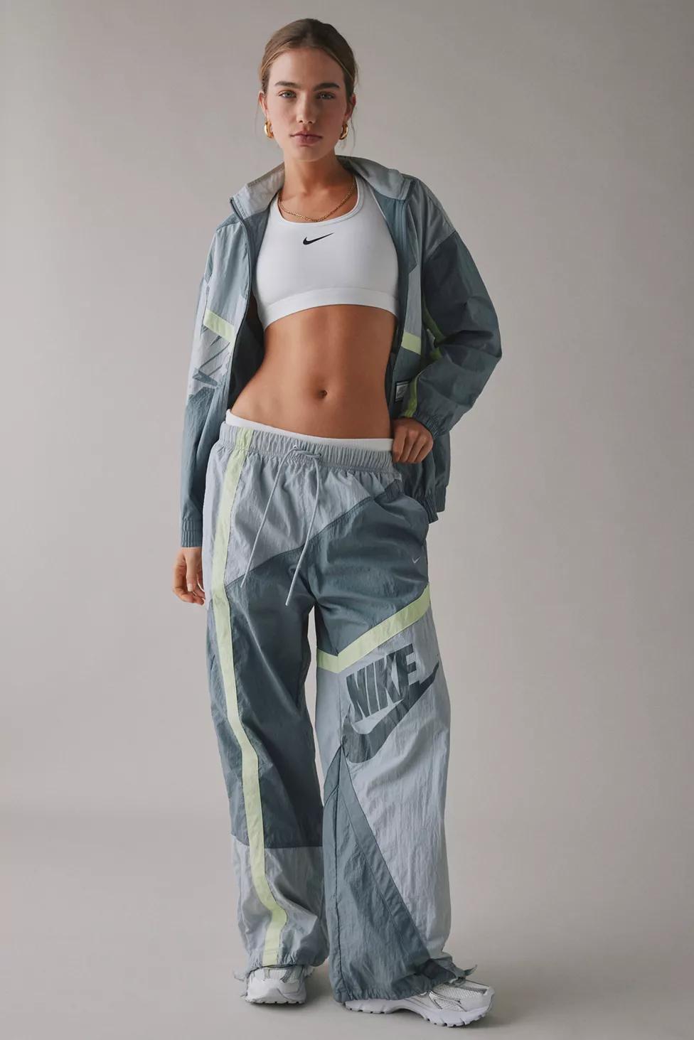 Nike Sportswear Mid-Rise Loose Woven Open-Hem Pants by NIKE