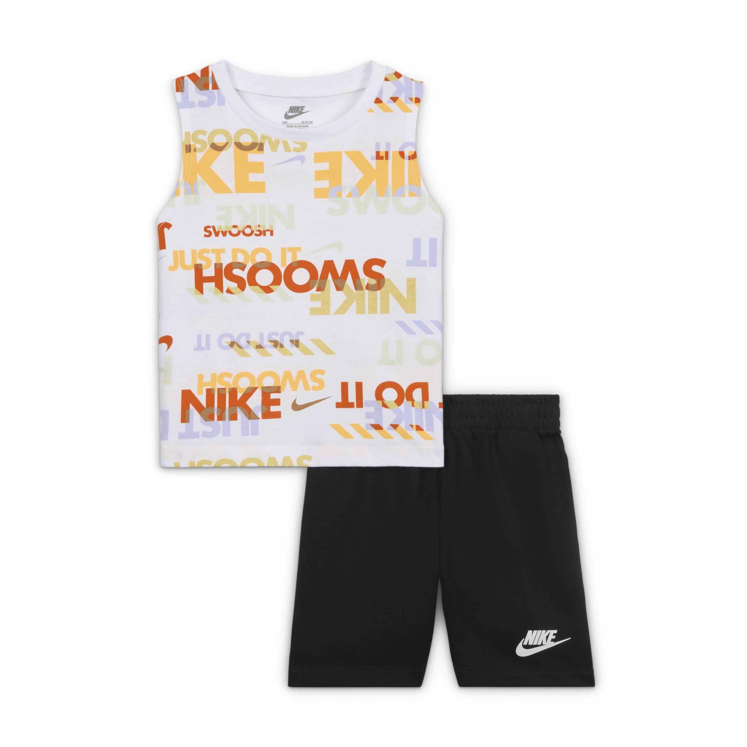 Nike Sportswear PE Baby (12-24M) Printed Tank Top Set by NIKE