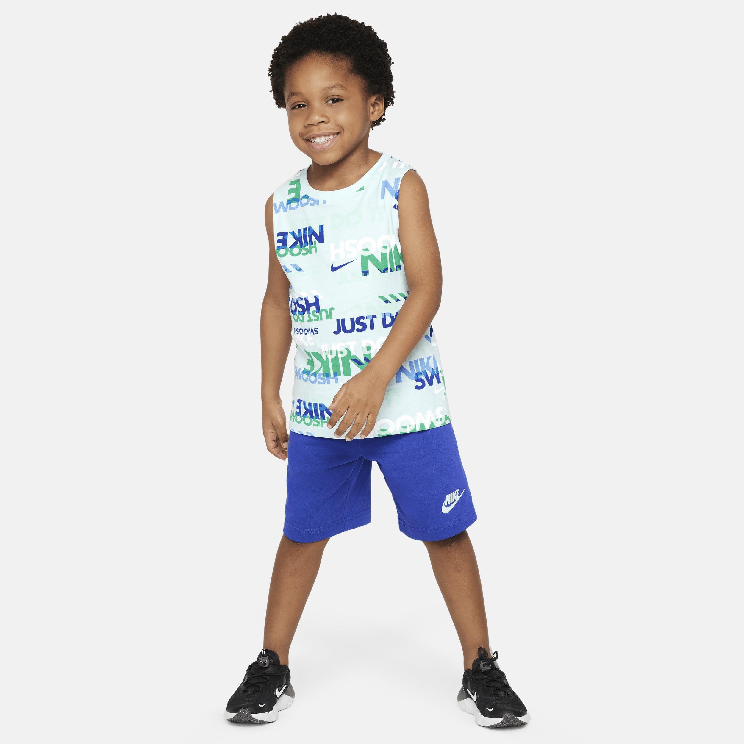 Nike Sportswear PE Little Kids' Printed Tank Top Set by NIKE