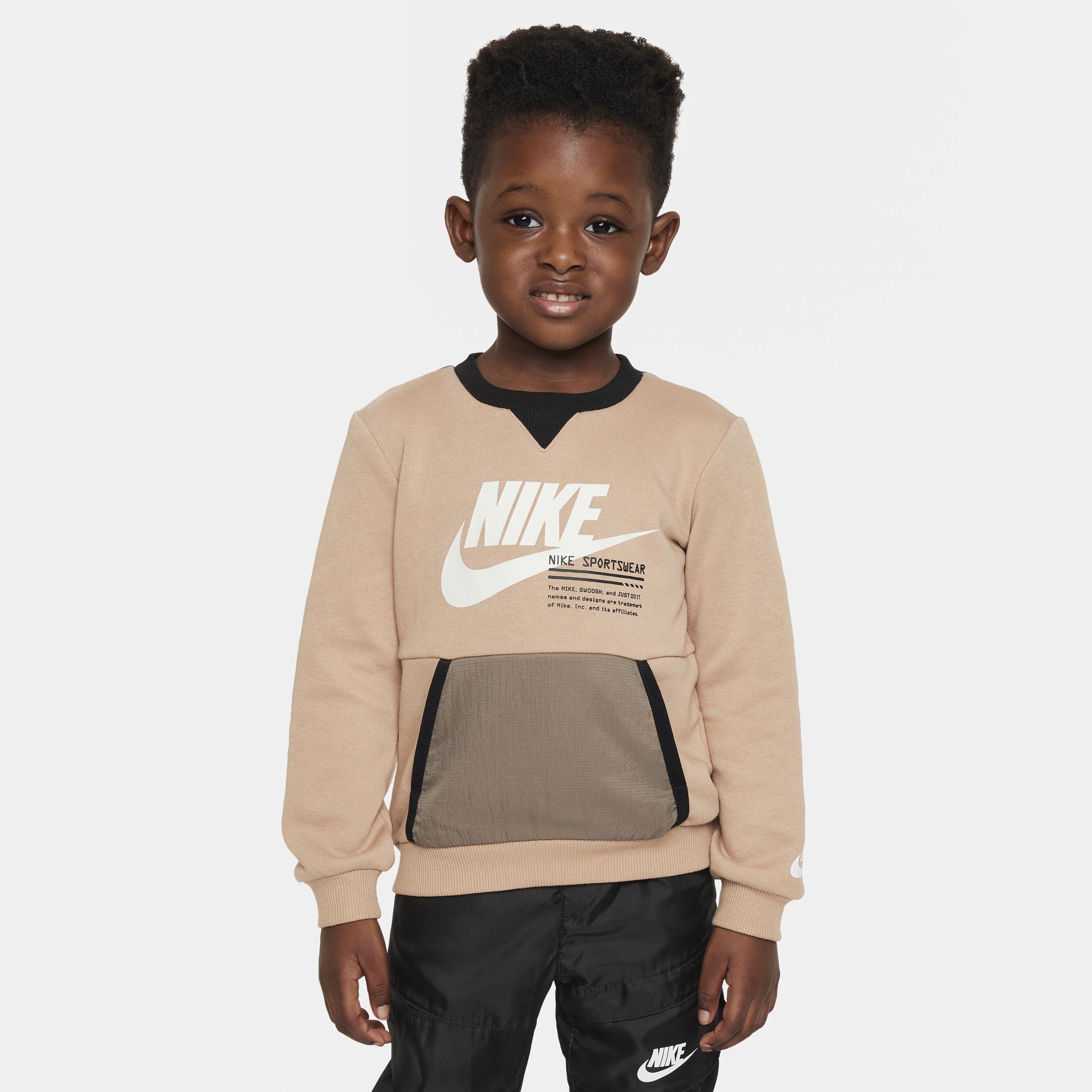 Nike Sportswear Paint Your Future Toddler French Terry Crew by NIKE