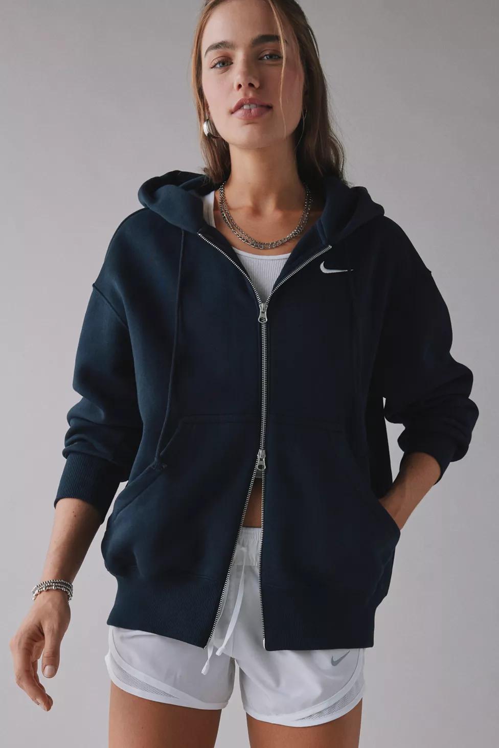 Nike Sportswear Phoenix Fleece Full-Zip Oversized Hoodie Sweatshirt by NIKE