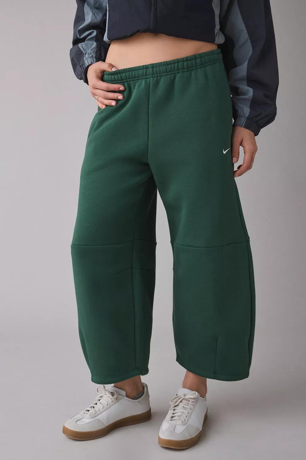 Nike Sportswear Phoenix Fleece Loose Cropped Barrel Pant by NIKE