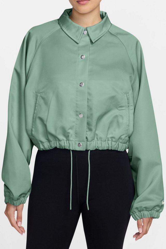 Nike Sportswear Satin Cropped Coaches Jacket by NIKE