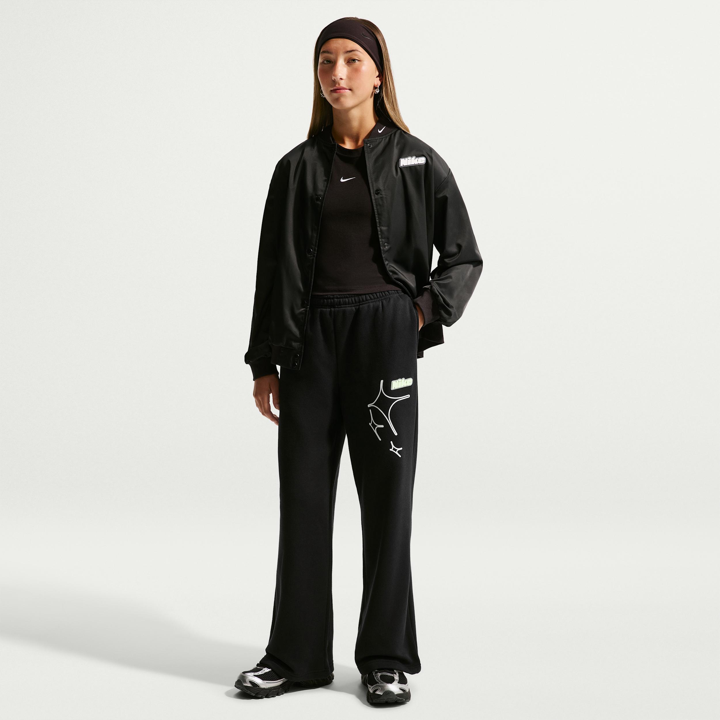 Nike Sportswear Studio Big Kids' (Girls') Open-Hem Pants by NIKE