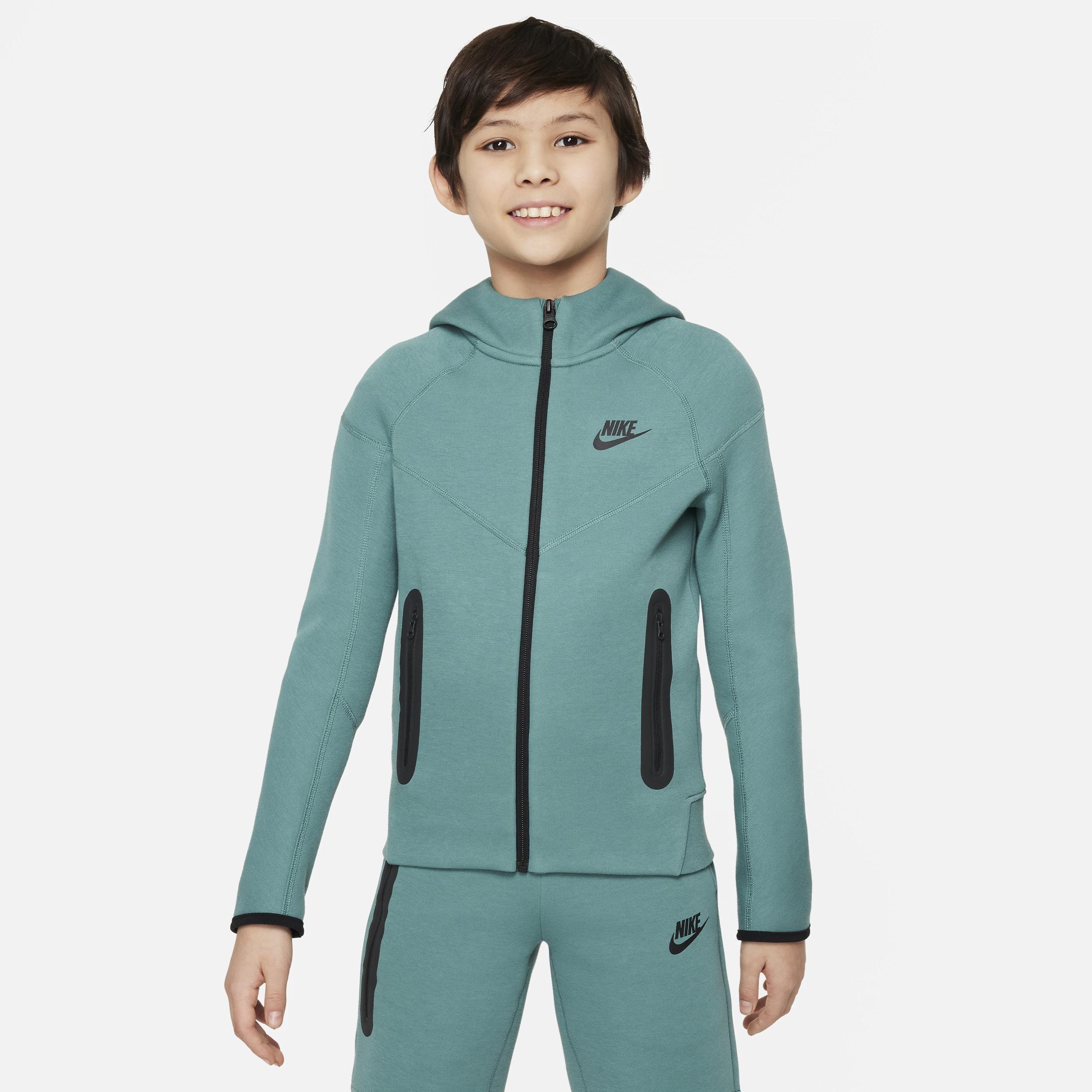 Nike Sportswear Tech Fleece Big Kids' (Boys') Full-Zip Hoodie by NIKE