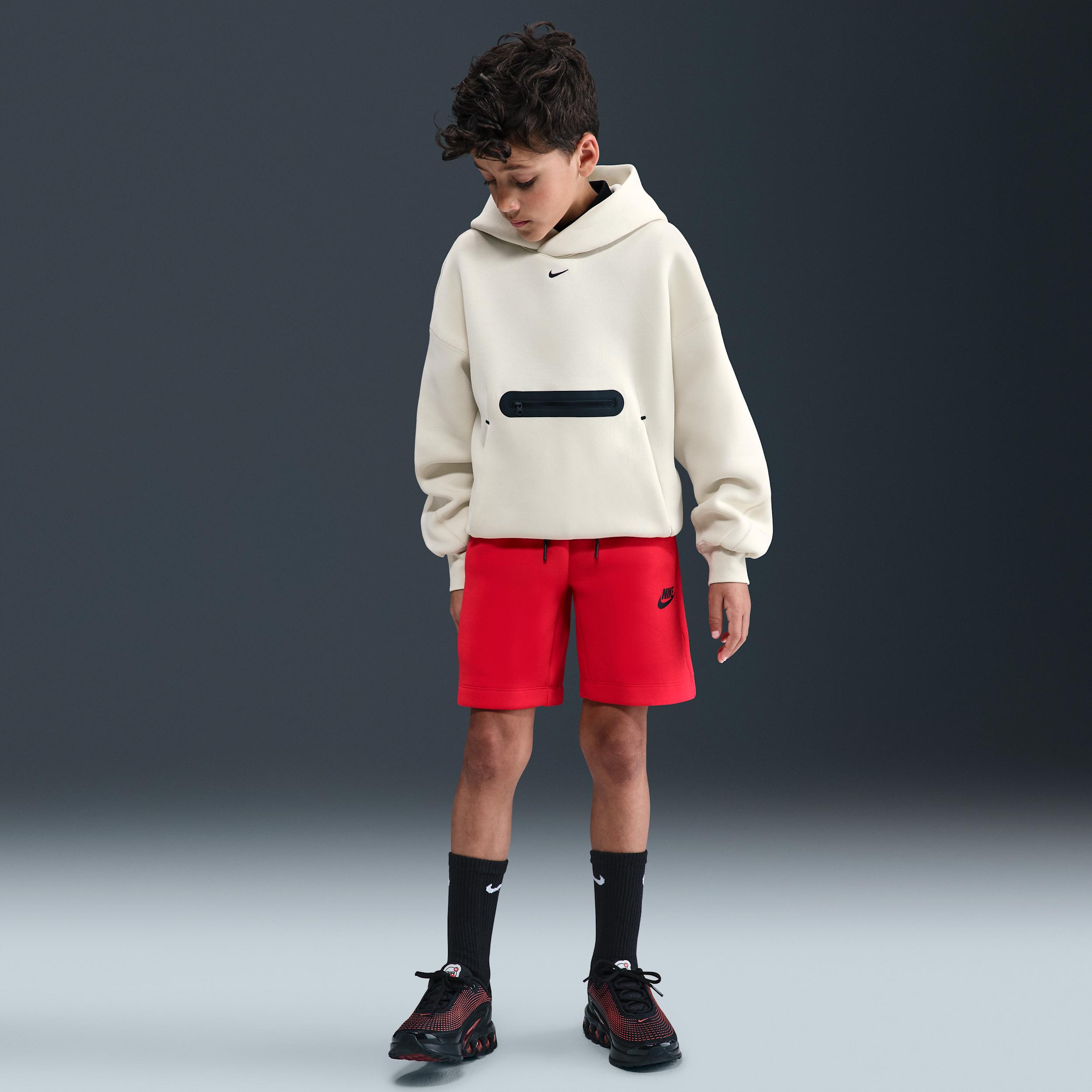 Nike Sportswear Tech Fleece Big Kids' (Boys') Shorts by NIKE