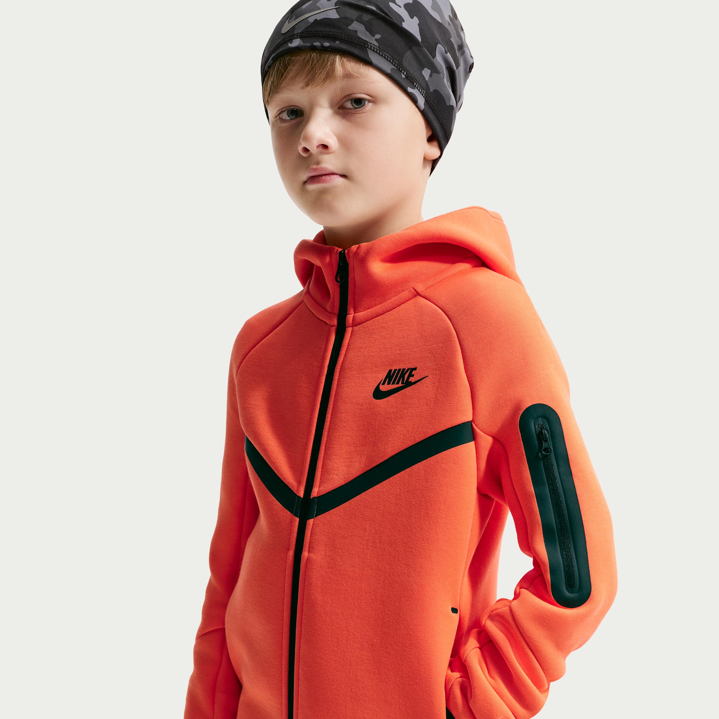 Nike Sportswear Tech Fleece Big Kids' Full-Zip Hoodie by NIKE