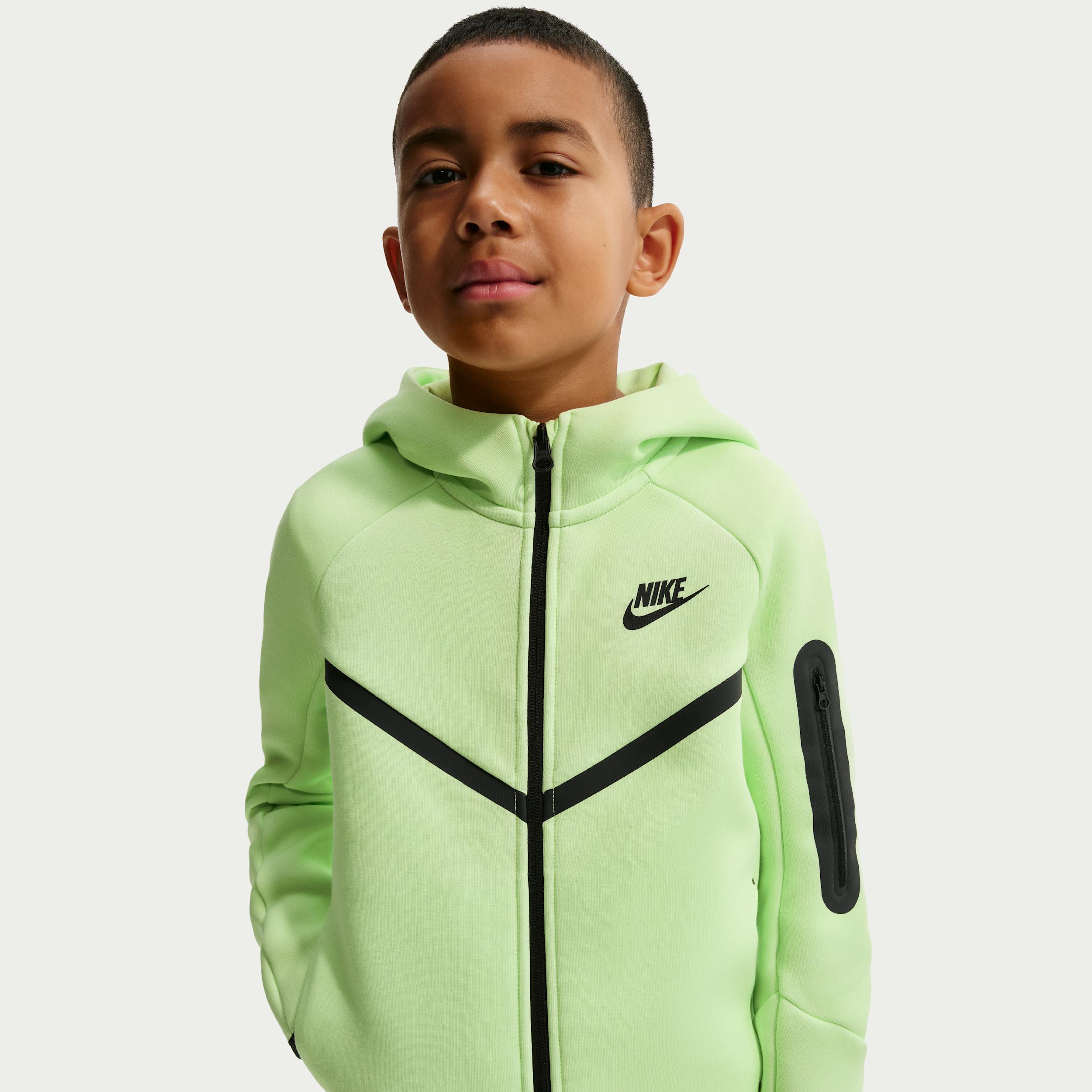 Nike Sportswear Tech Fleece Big Kids' Full-Zip Hoodie by NIKE
