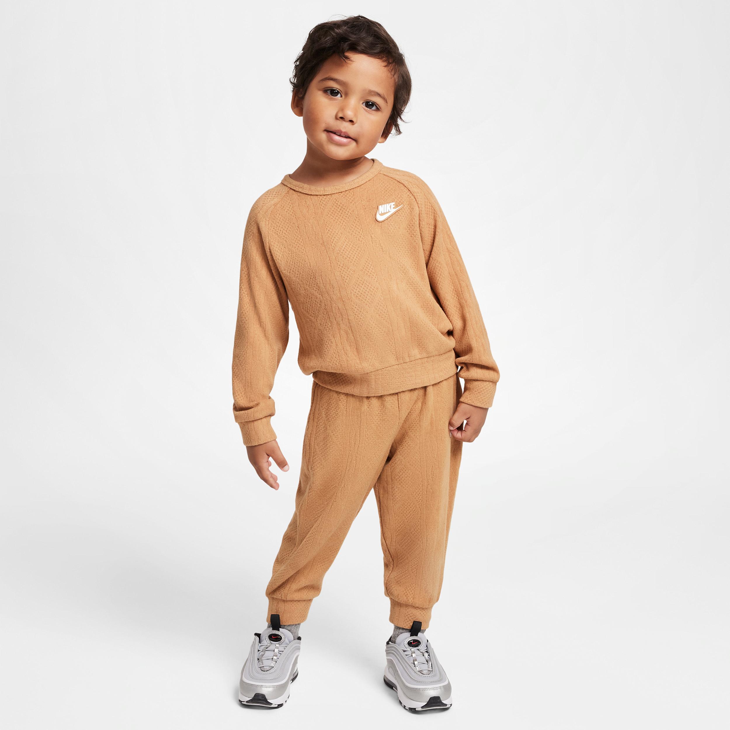 Nike Sportswear Toddler 2-Piece Cable Knit Set by NIKE