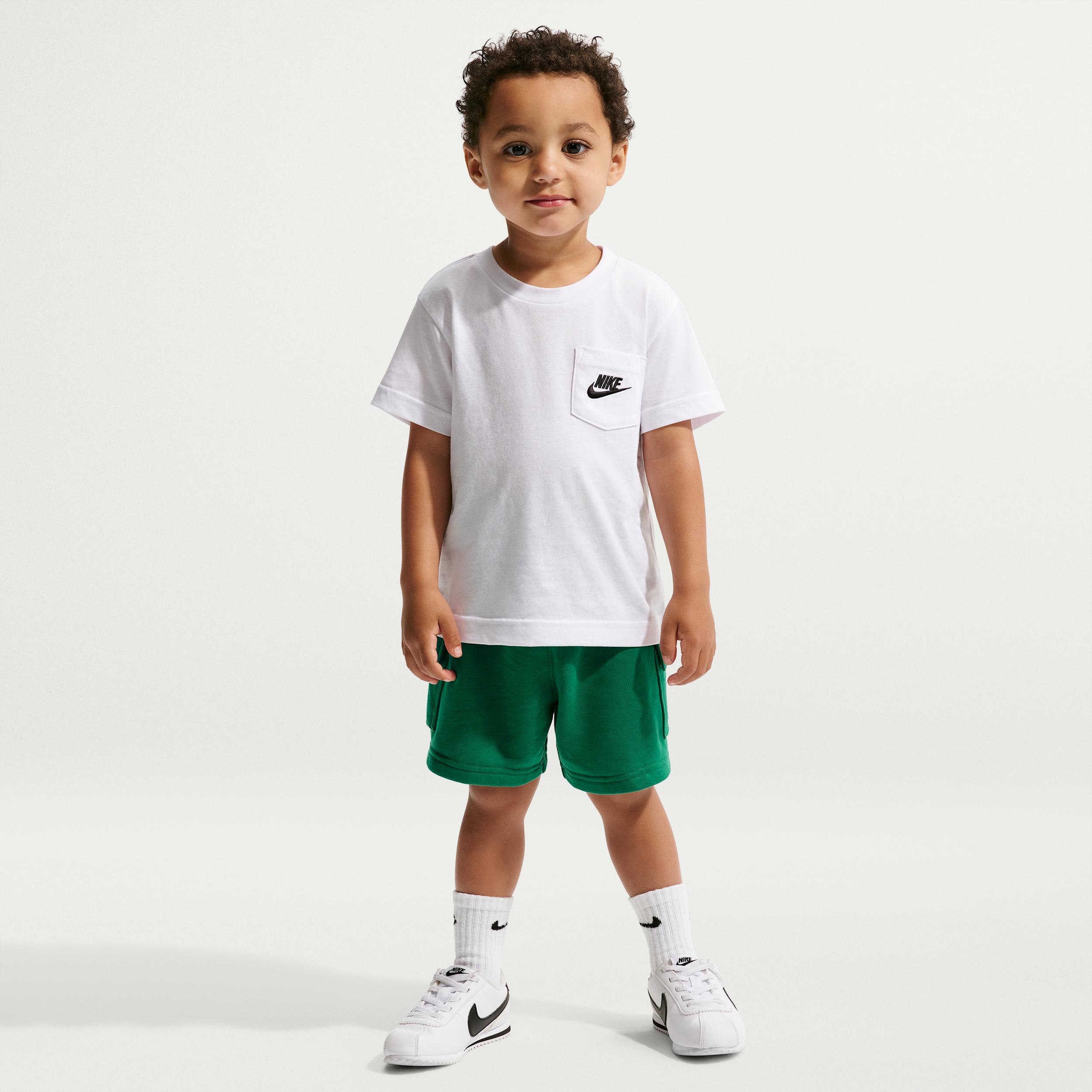 Nike Sportswear Toddler Pocket T-Shirt and French Terry Shorts Set by NIKE