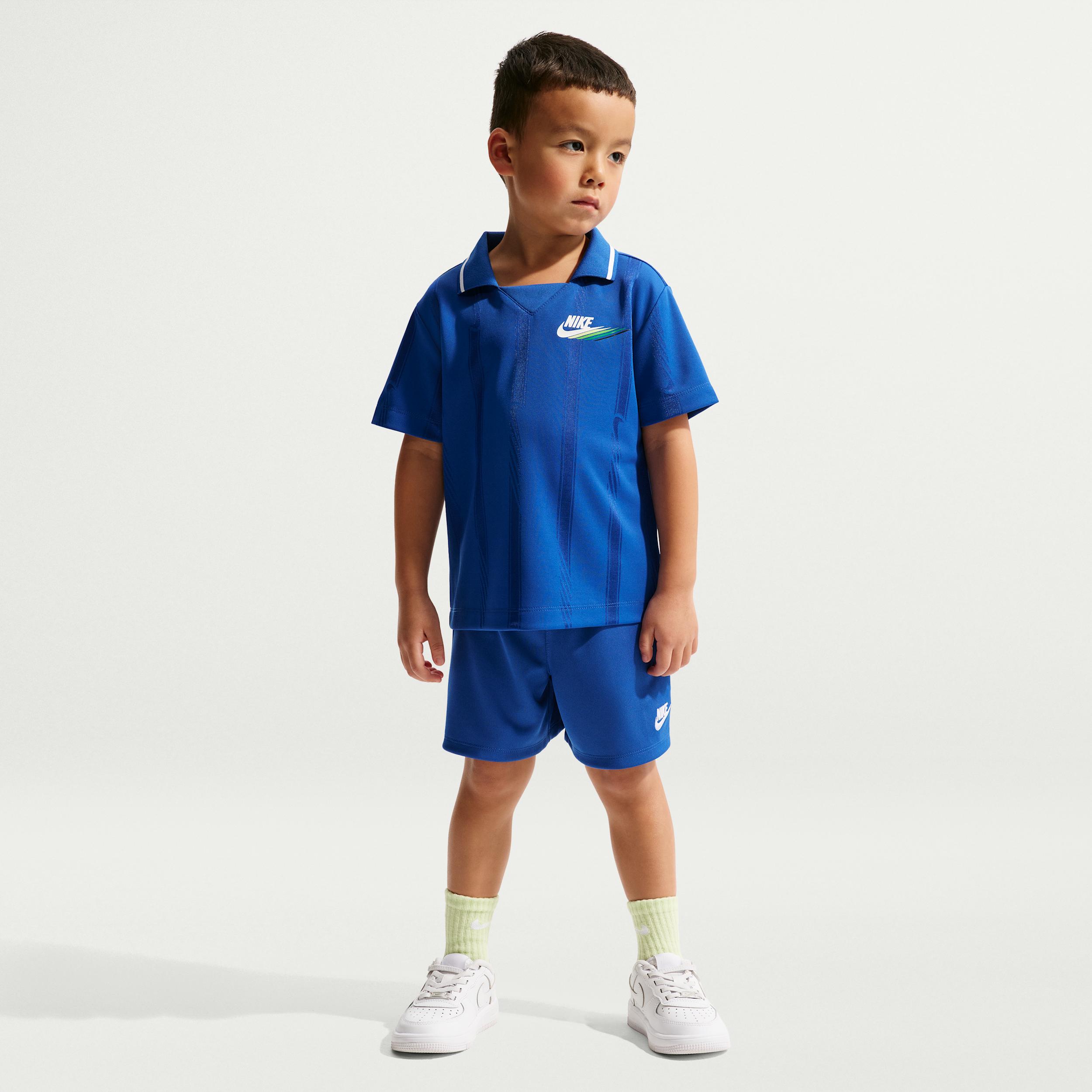 Nike Sportswear Toddler Victory Lap 2-Piece Mesh Shorts Set by NIKE