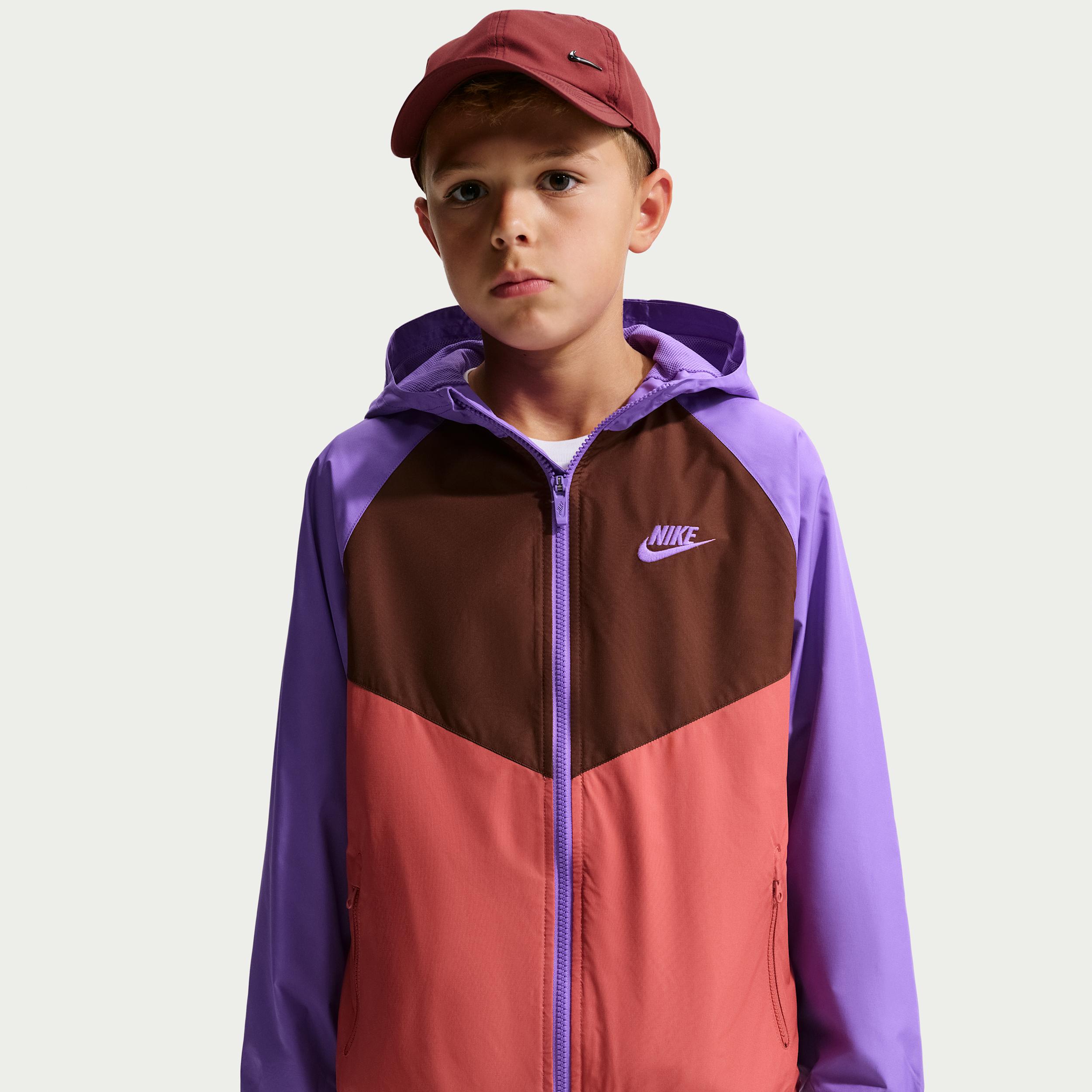 Nike Sportswear Windrunner Big Kids' Hooded Repel Jacket by NIKE